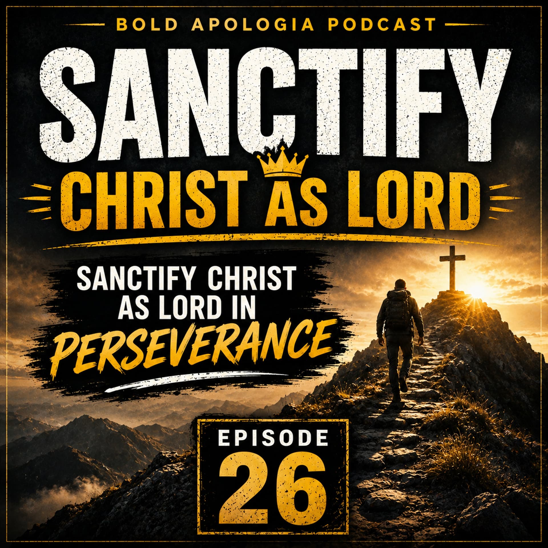 Sanctify Christ as Lord | Sanctify Christ as Lord in Perseverance — The Christian Podcast Community cover