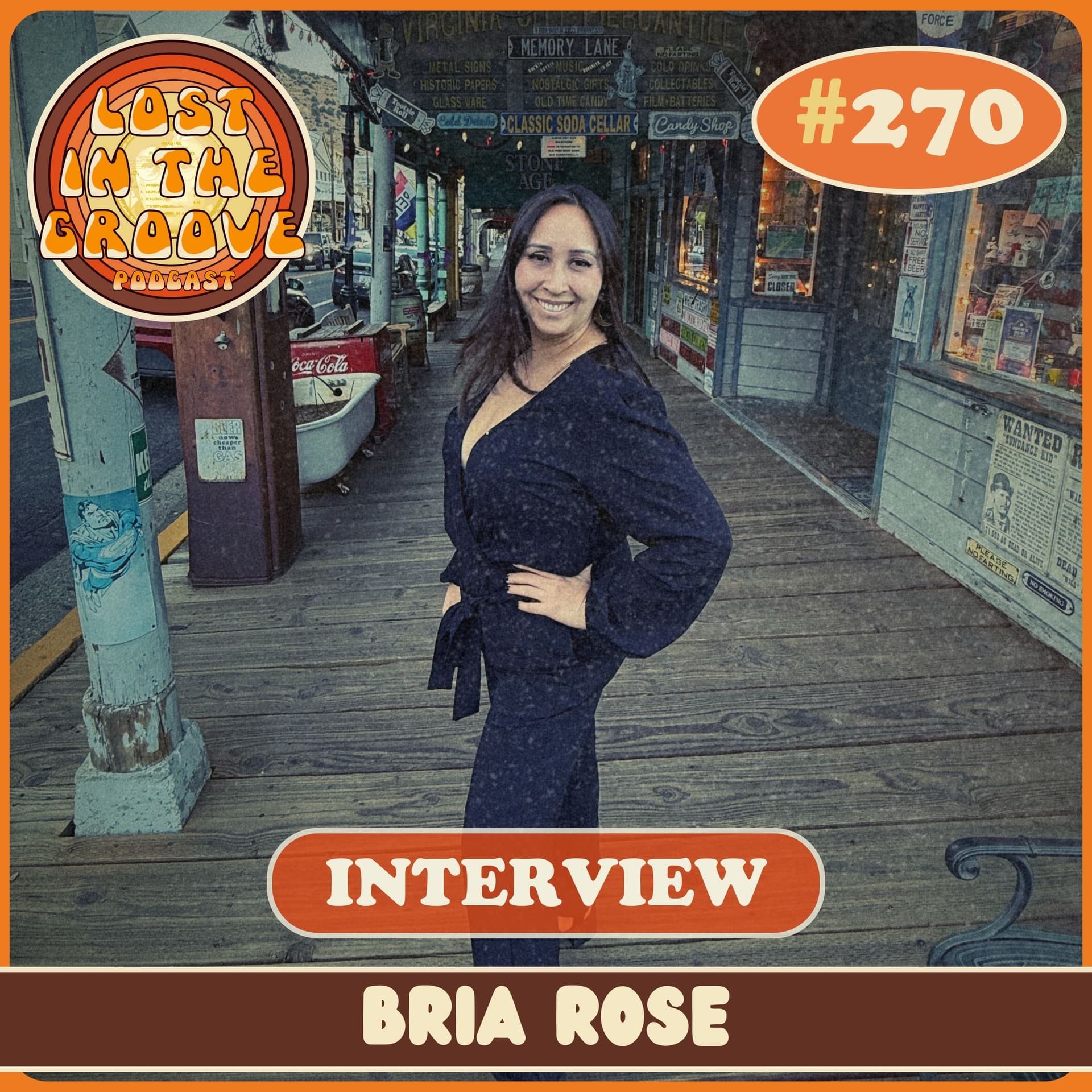 #270 - Interview with author Bria Rose - Lost in the Groove cover
