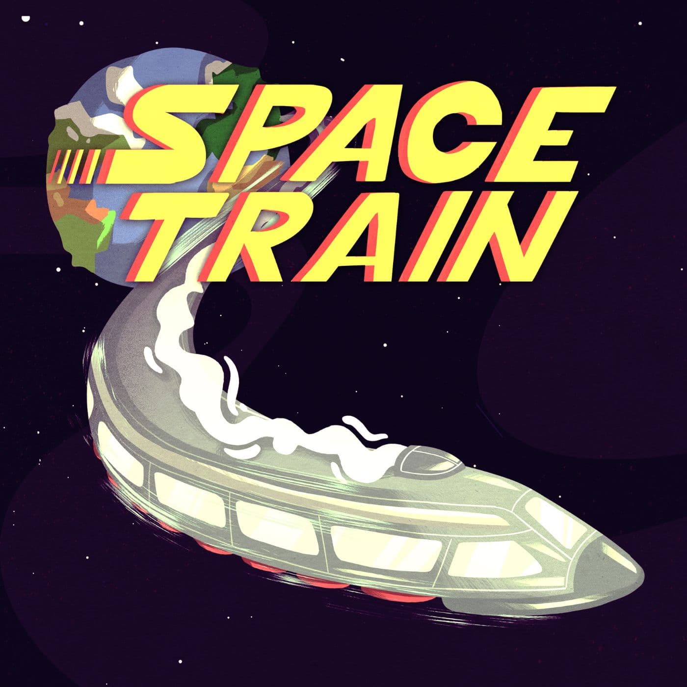 Space Train Episode 1: The Purple Rocket — The Purple Rocket Podcast cover