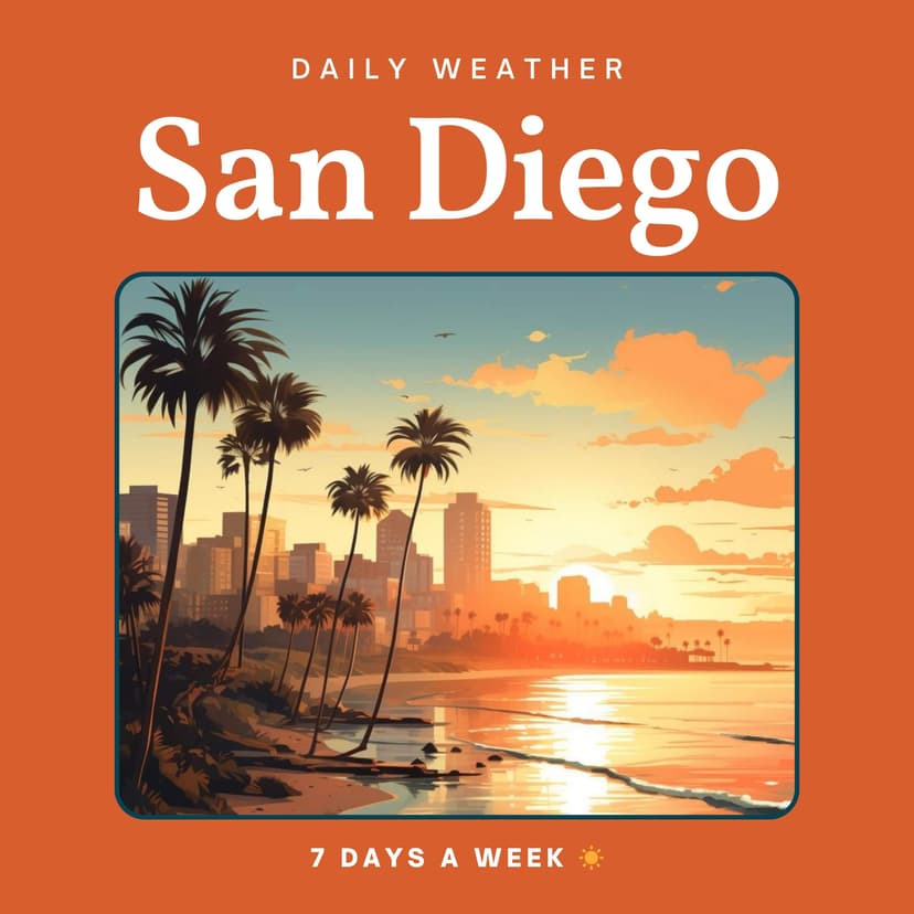 San Diego Weather Daily cover