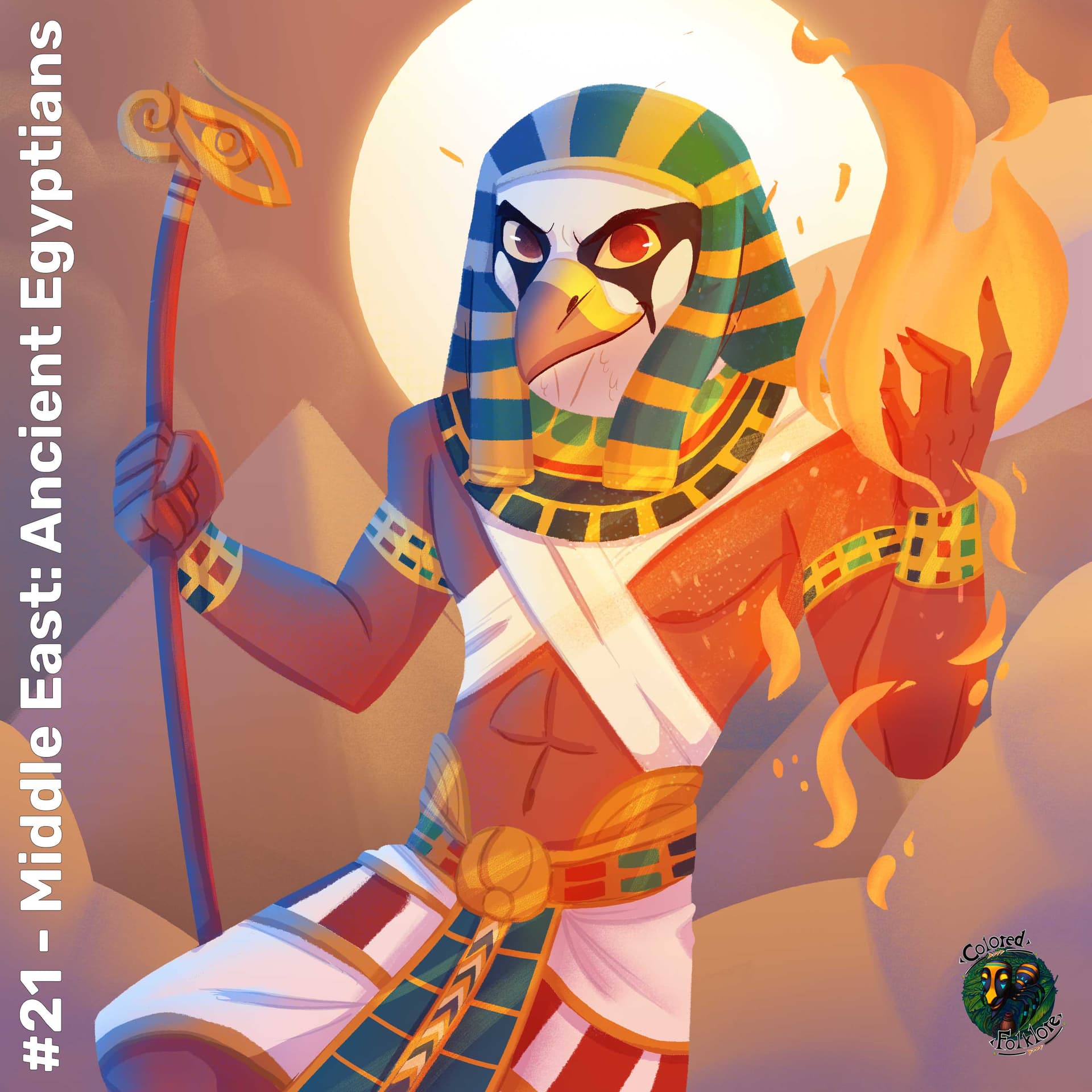 Middle East - Ancient Egyptians (CF.Ep.021) - Colored Folklore cover
