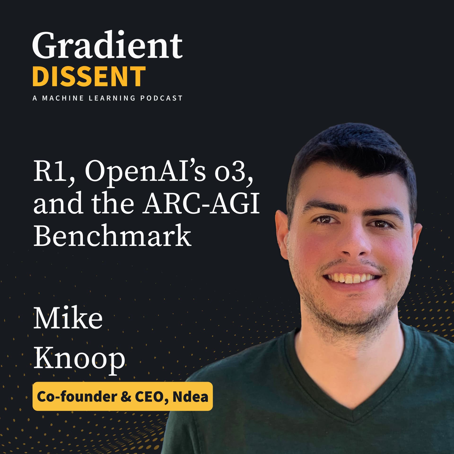 R1, OpenAI’s o3, and the ARC-AGI Benchmark: Insights from Mike Knoop — Gradient Dissent: Conversations on AI cover