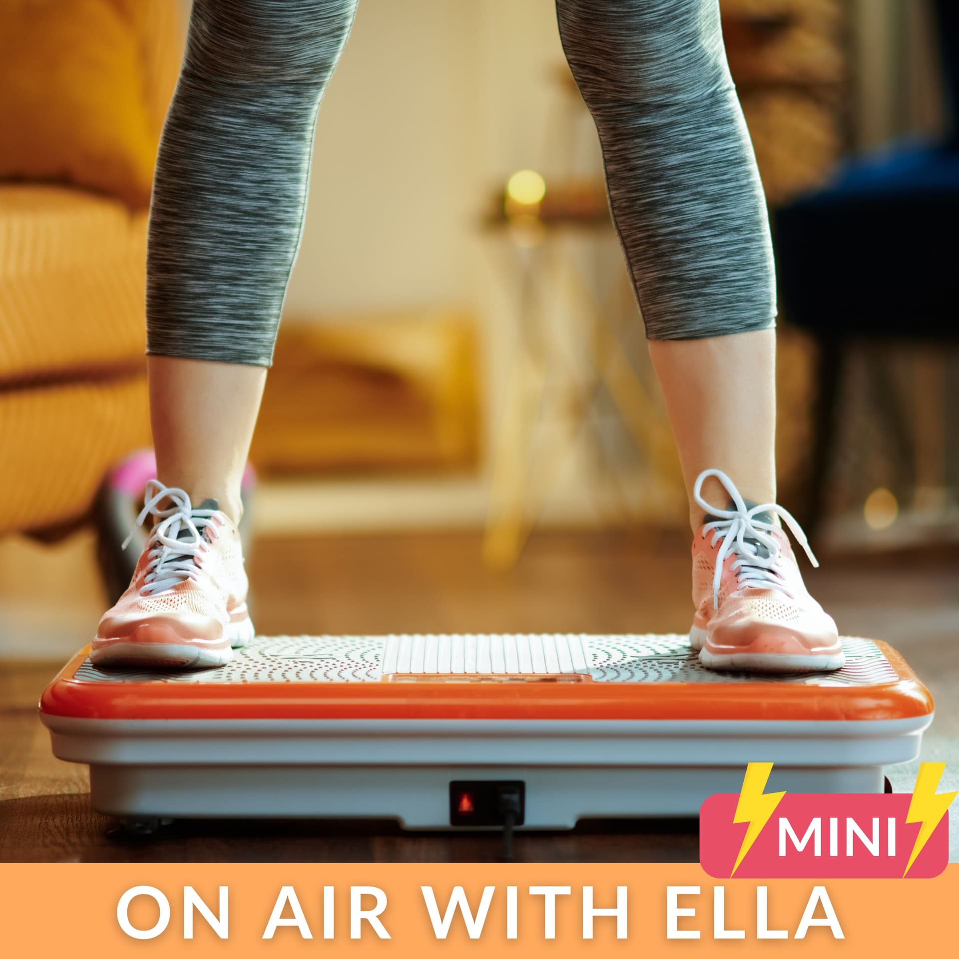 ⚡️MINI⚡️ Vibration Therapy for Better Bone Density, Muscle Recovery, Fat Burning - ON AIR WITH ELLA | Women's Wellness cover