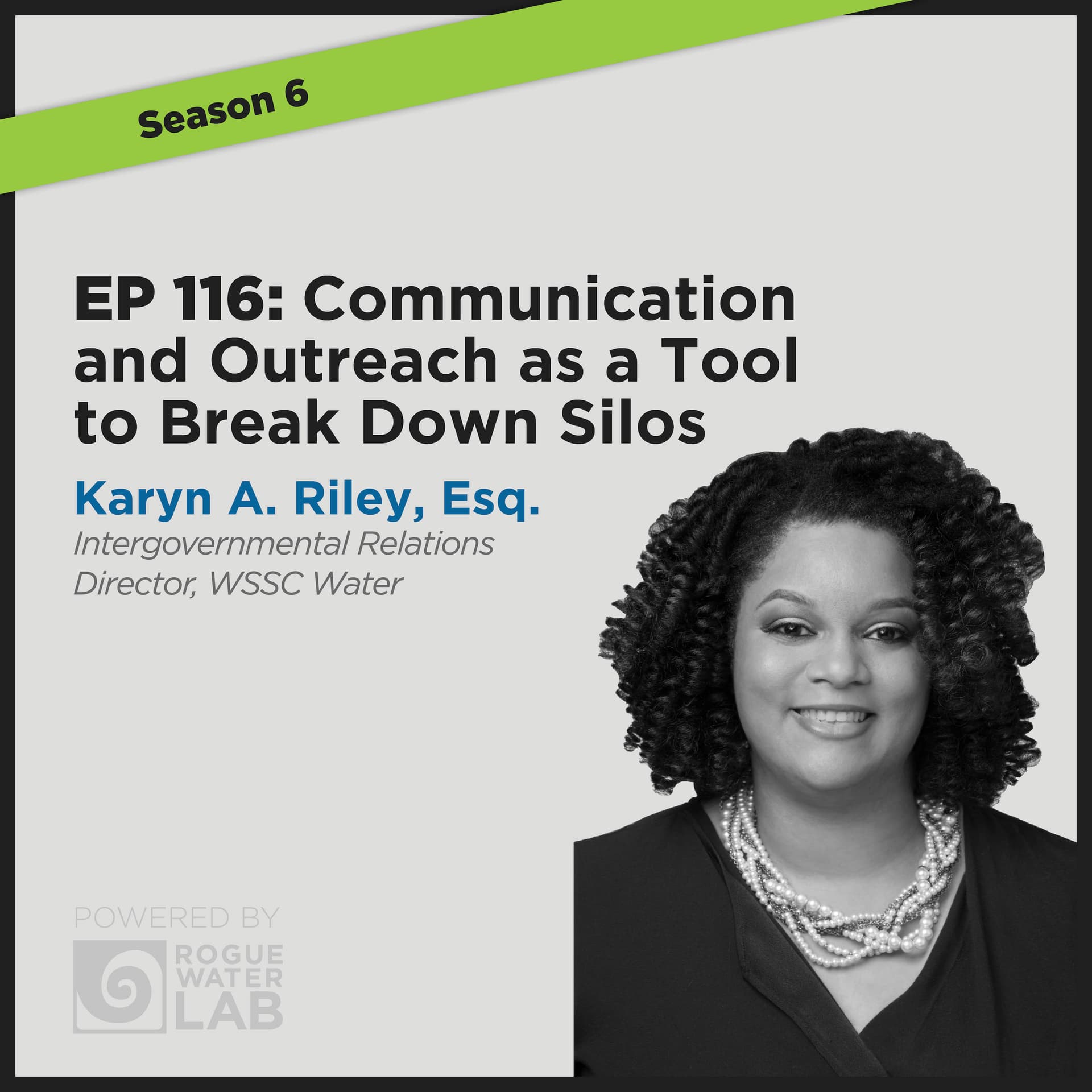EP116: Communication and Outreach as a Tool to Break Down Silos - Water In Real Life cover