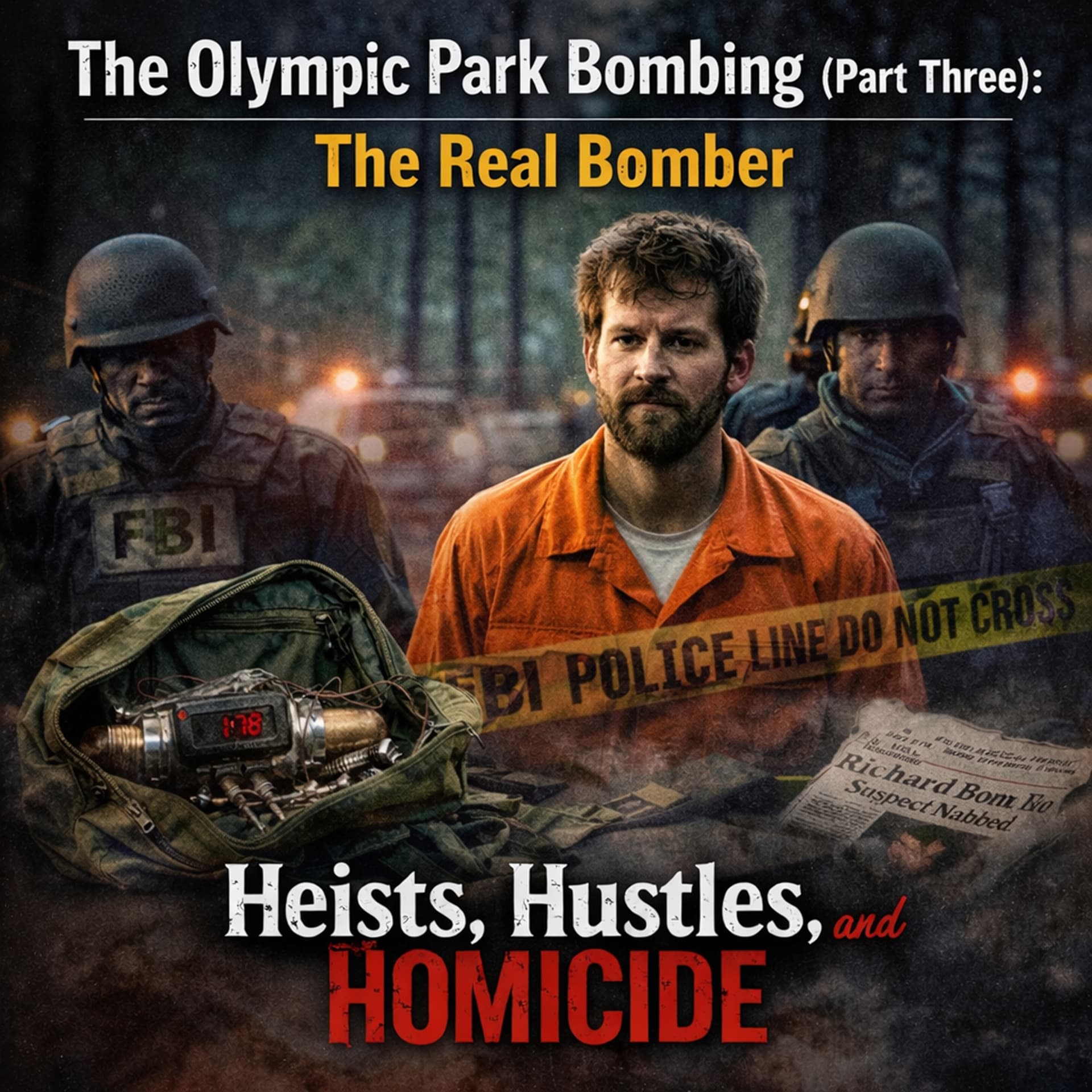 "The Olympic Park Bombing (Part Three): The Real Bomber" - Heists, Hustles, and Homicide cover