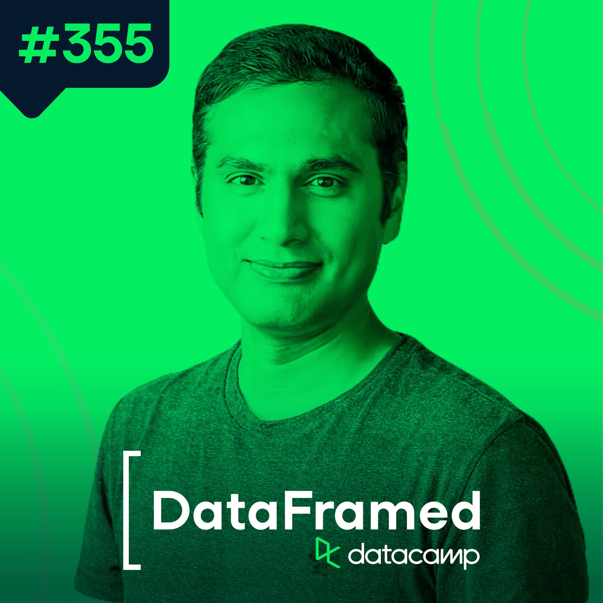 #355 AI's Impact on Databases with Shireesh Thota, CVP of Databases at Microsoft - DataFramed cover