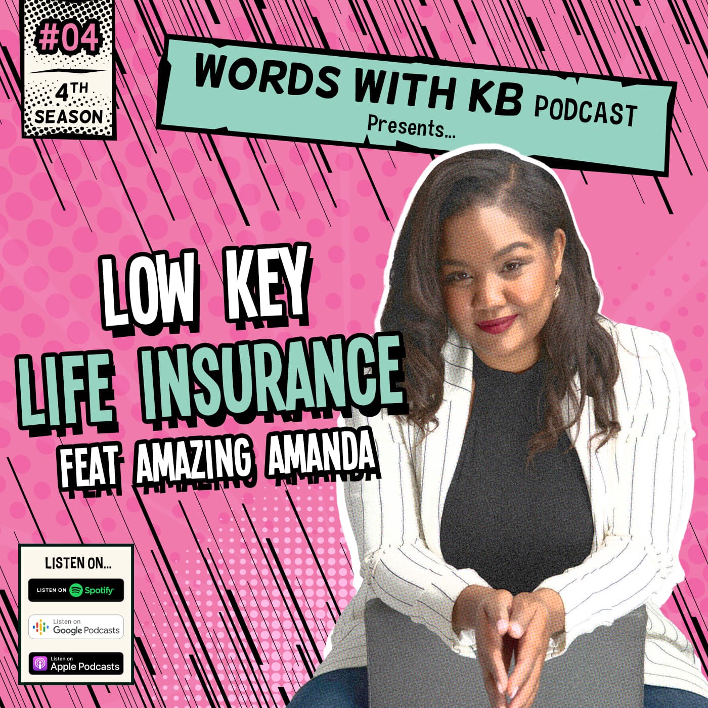 Low-Key Life Insurance - Words With KB cover