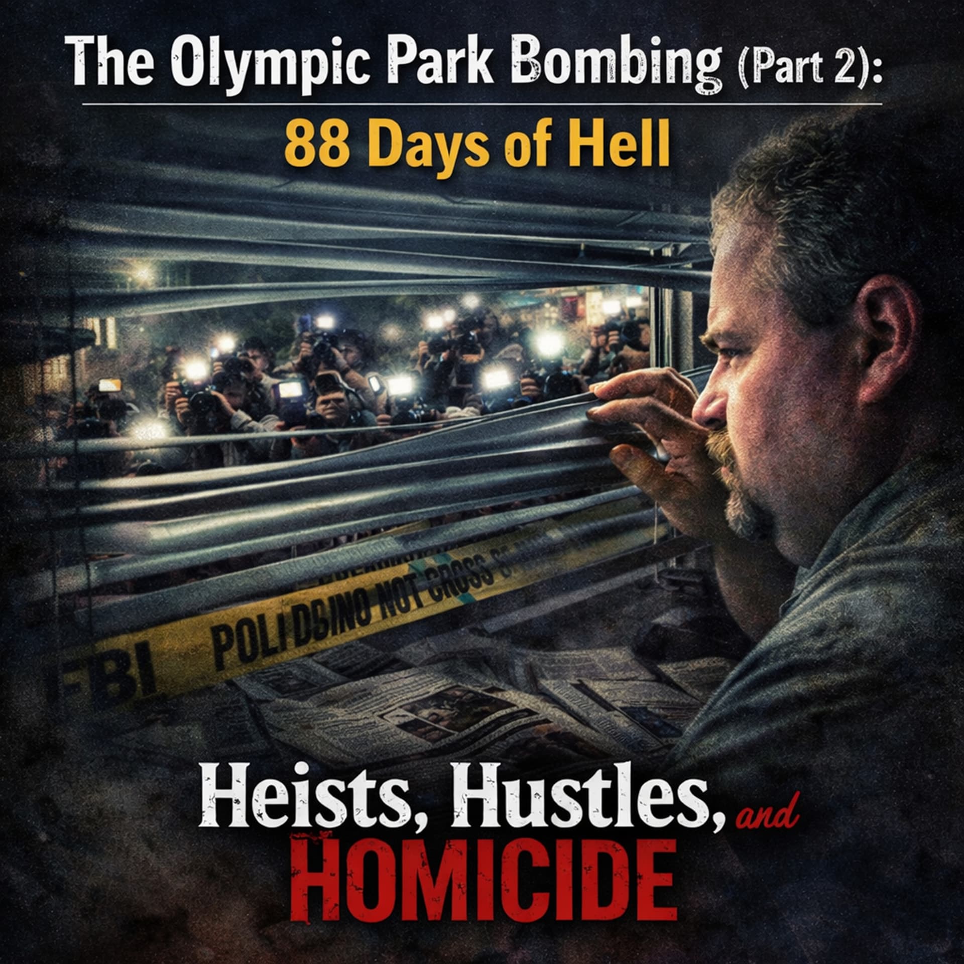 "The Olympic Park Bombing (Part Two): 88 Days of Hell" - Heists, Hustles, and Homicide cover