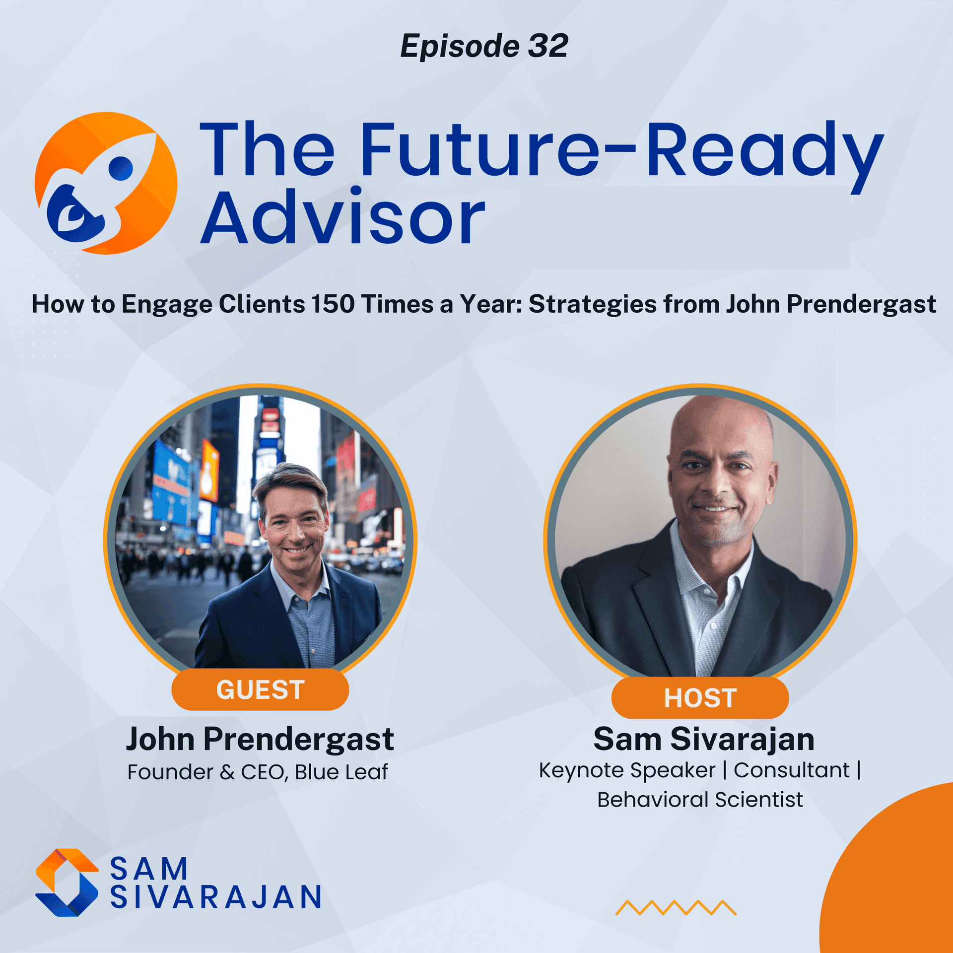 How to Engage Clients 150 Times a Year: Strategies from John Prendergast - The Uncertainty E.D.G.E. cover