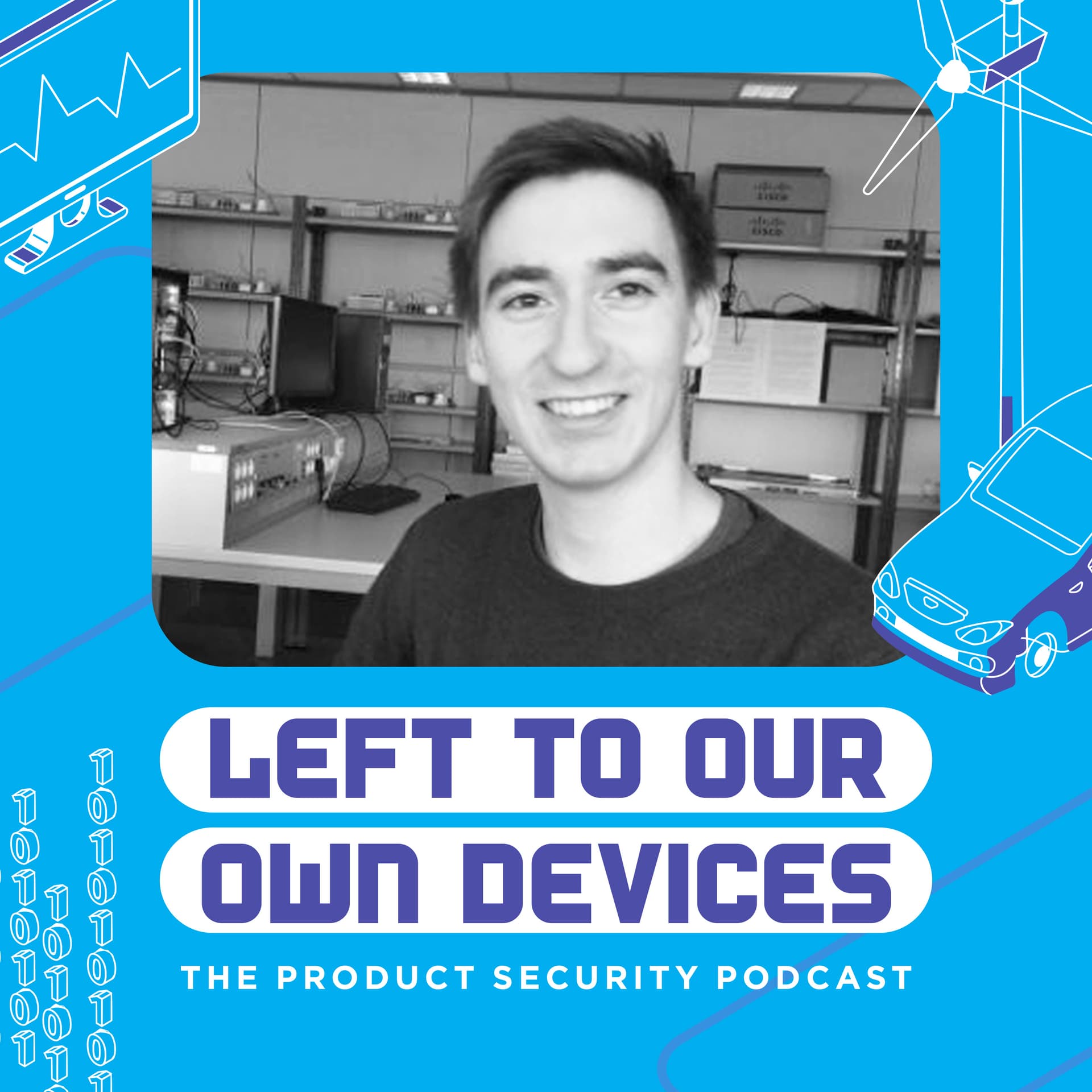 Jens Gellynck: From QA to Leading Product Security at Barco - Left to Our Own Devices cover