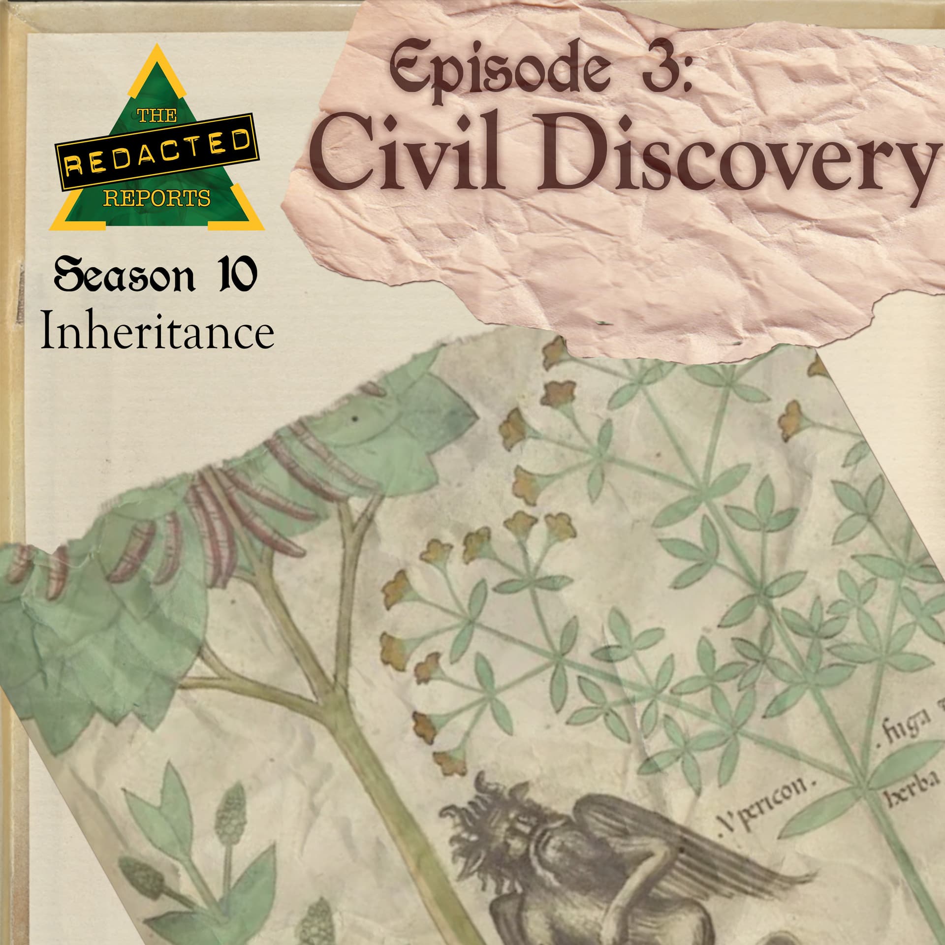 Inheritance Episode 3 - Civil Discovery - The REDACTED Reports cover