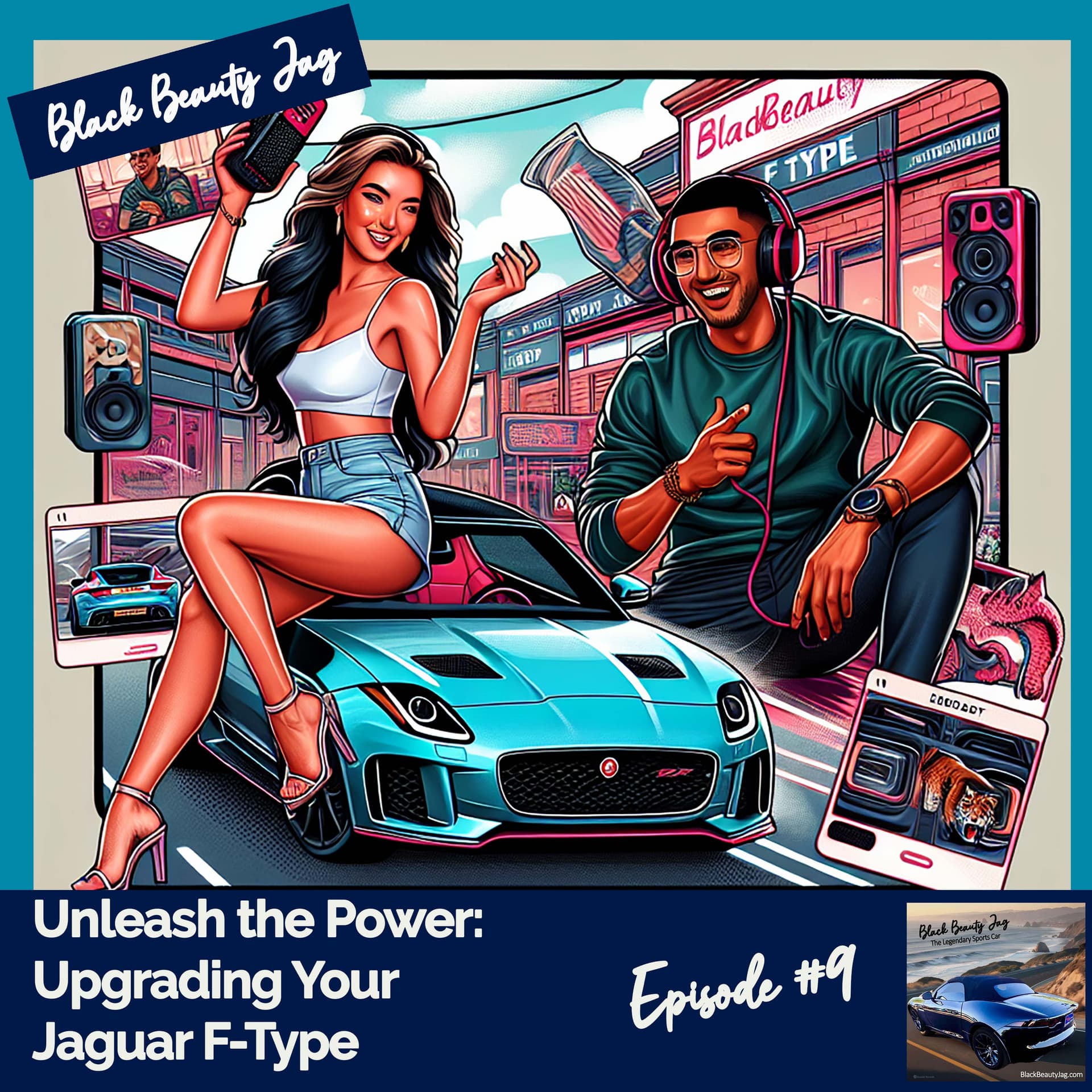 Unleash the Power:  Upgrading Your Jaguar F-Type #09 - Black Beauty Jag cover