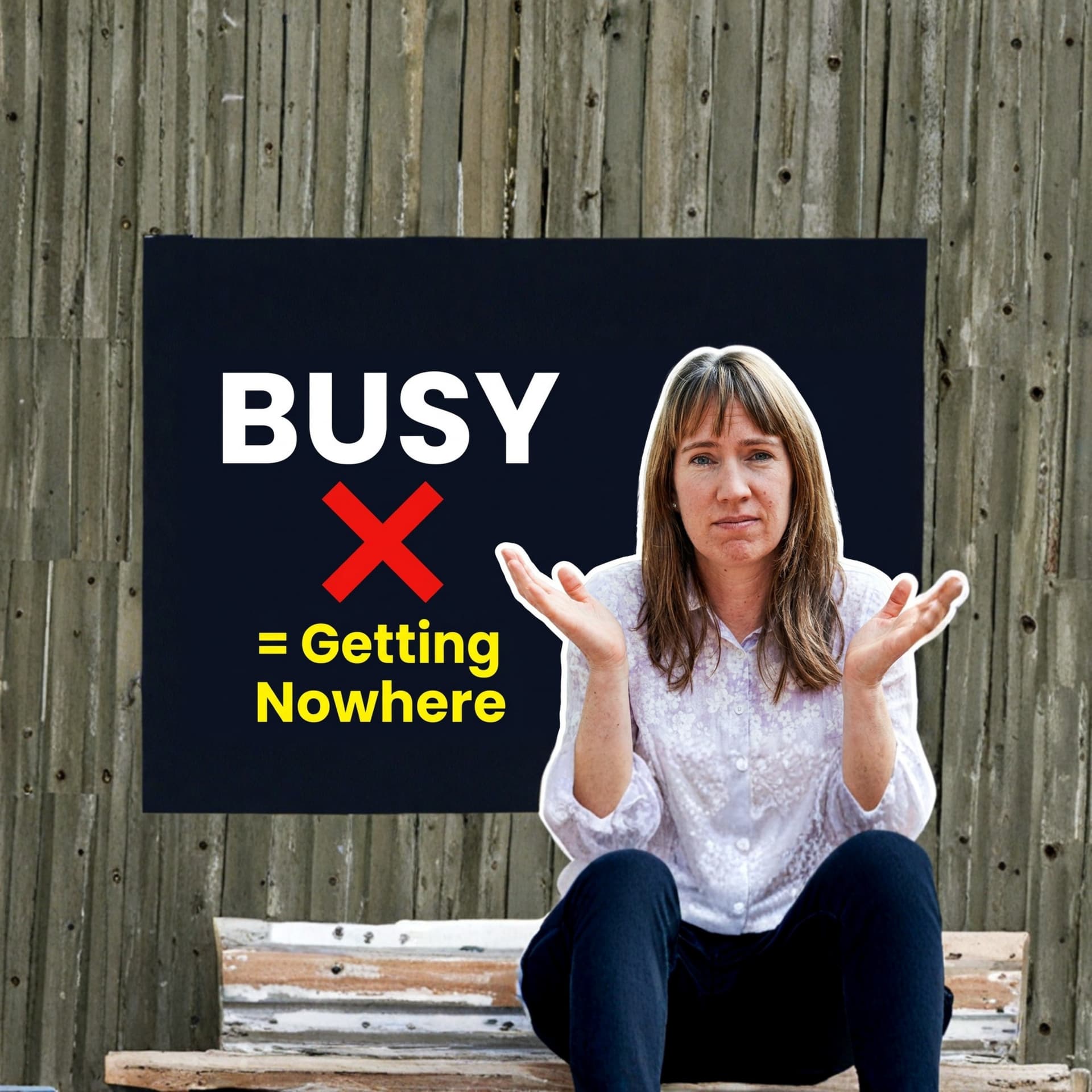Why 'I'm Too Busy' Is Keeping You Stuck as an NGO Leader — The Modern Humanitarian and International Development Leader: Make a Greater Impact During Uncertainty as a NGO Leader While Avoiding Stress, Burnout and Overwhelm cover