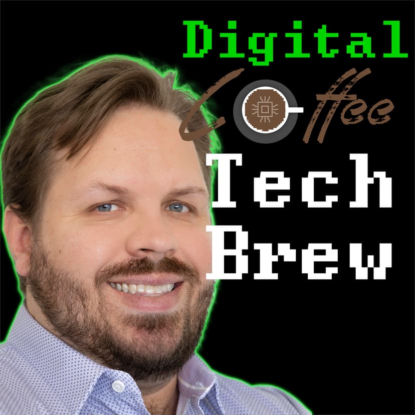 Digital Coffee: Tech Brew cover