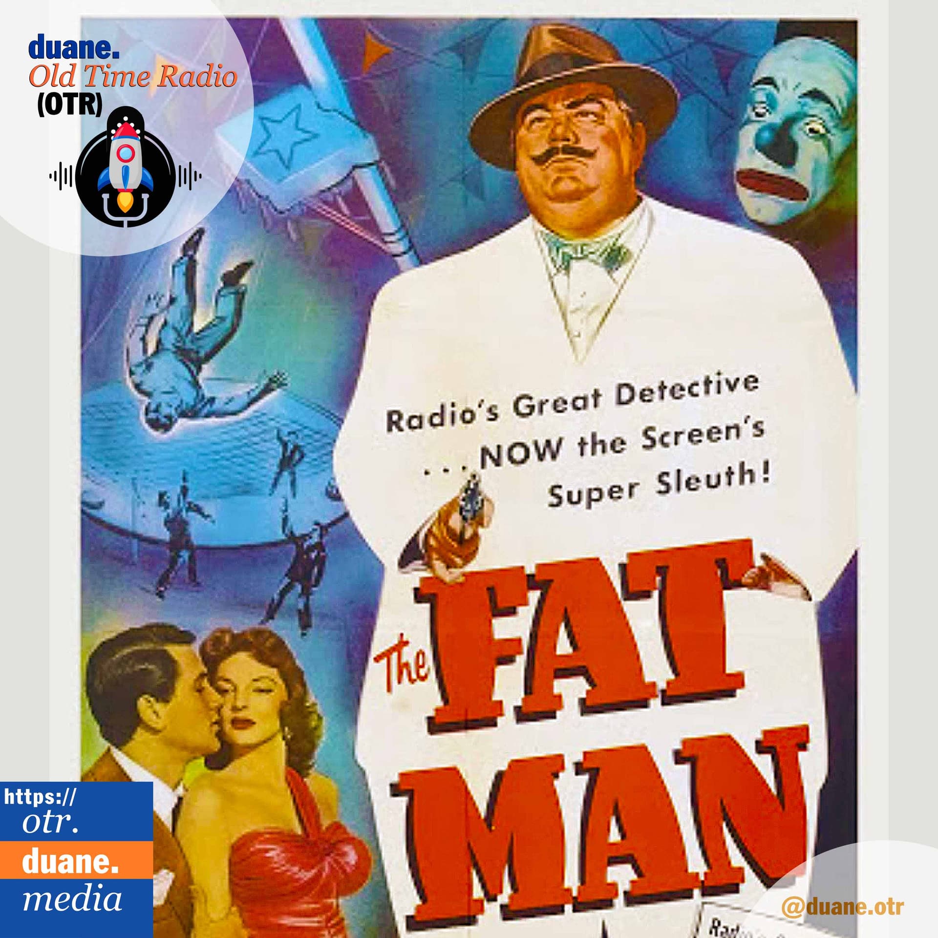 The Fat Man || Murder Makes a Statue - Mystery x Suspense cover