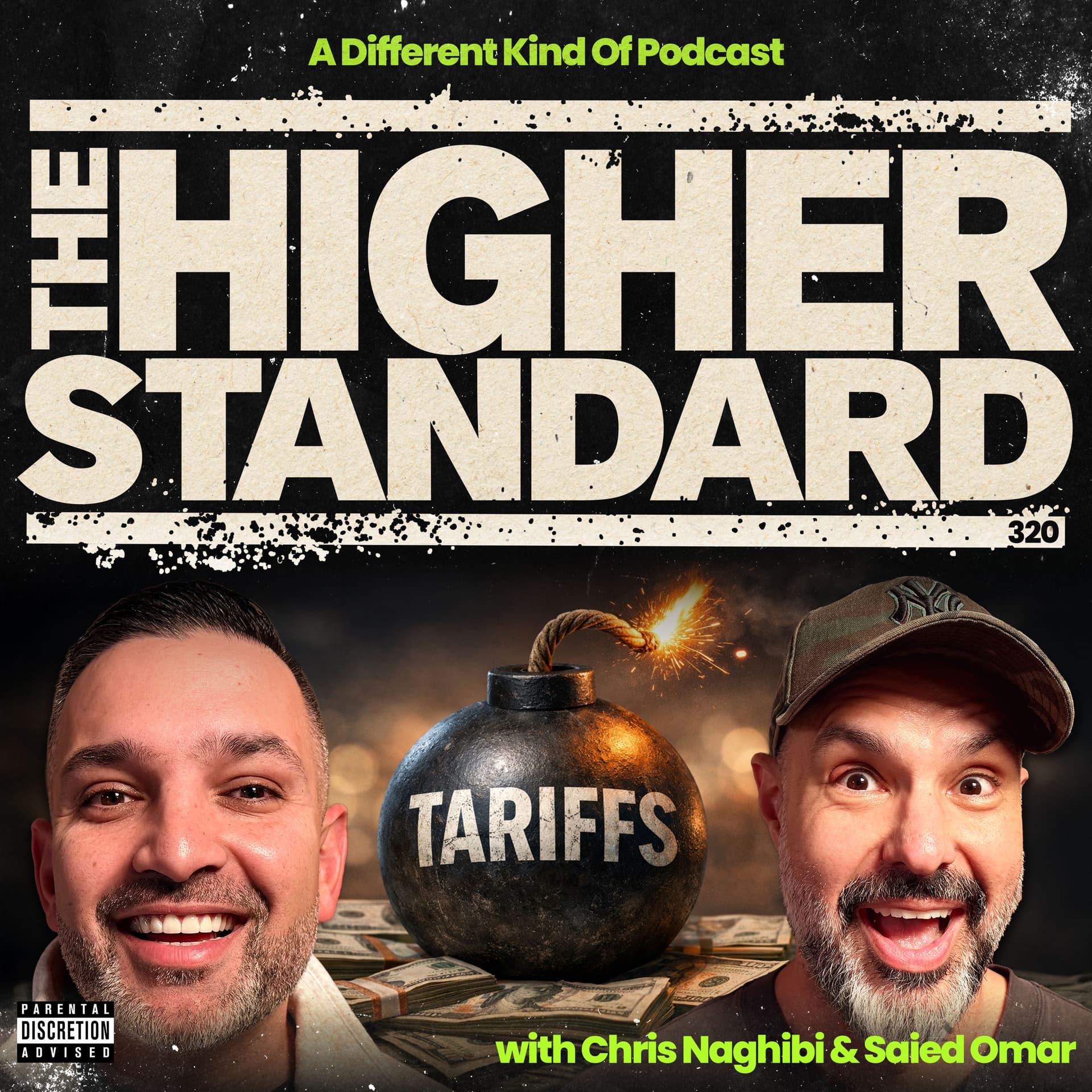 Tariff Time Bomb: How War, Inflation & the Fed Are Setting Up the Next Market Shock - The Higher Standard cover