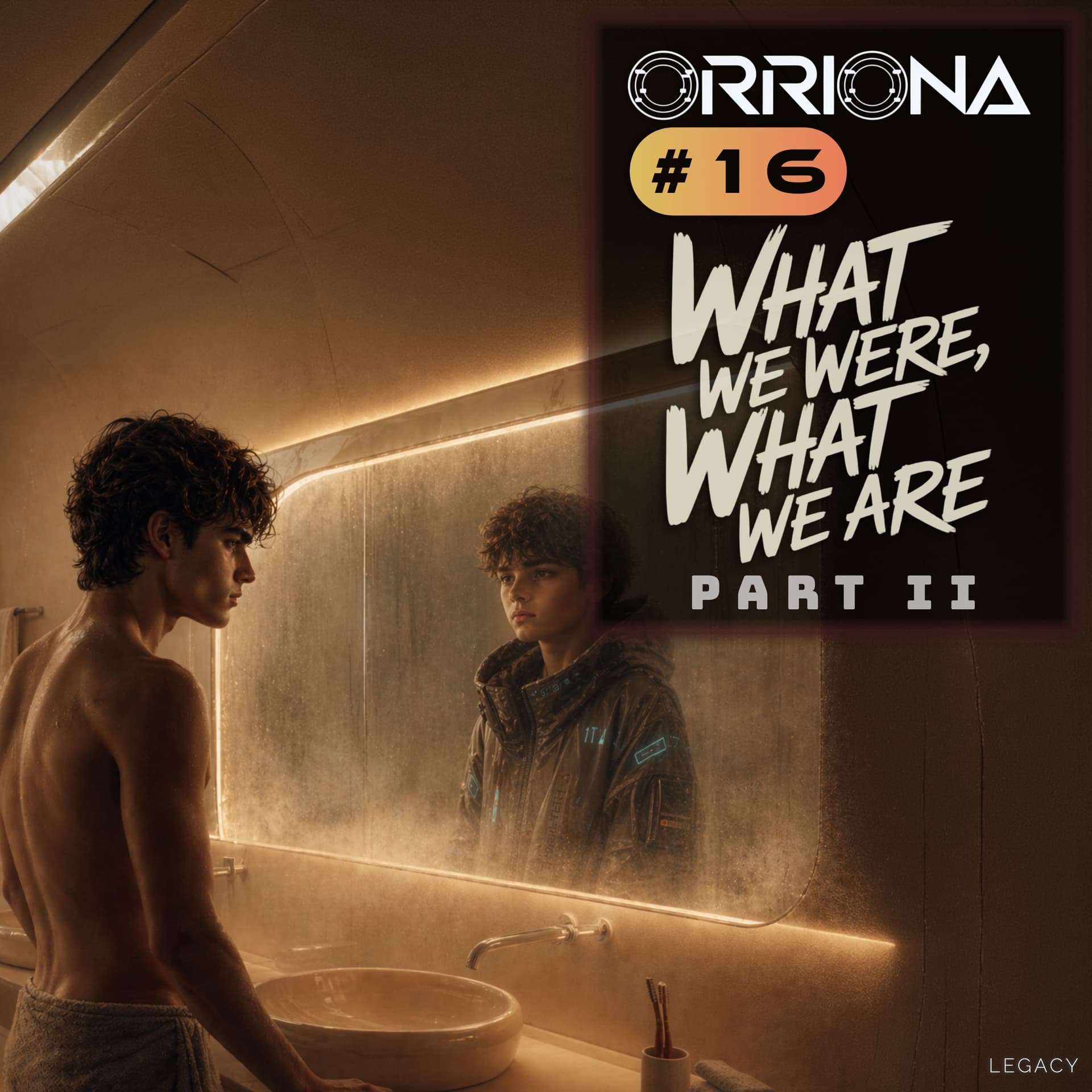 S01E16 · Who We Were, Who We Are · Part 2 (Kai) — ORRIONA Gay Space Opera Cinematic Audiobook Series cover