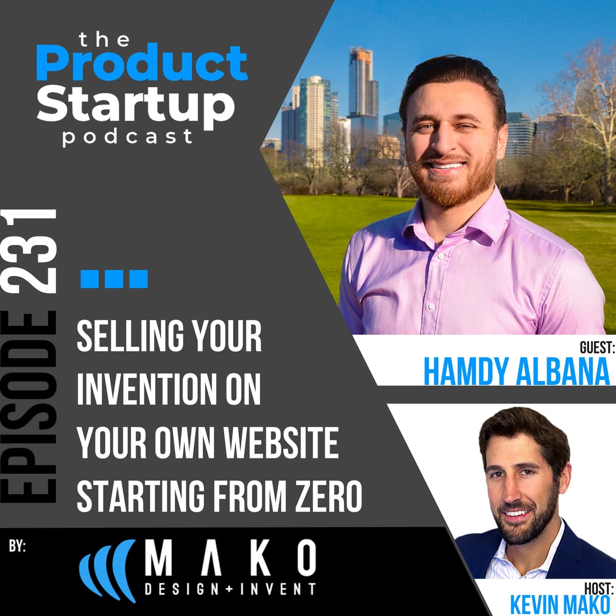 231: Selling Your Invention on Your Own Website Starting from Zero - Product Startup cover