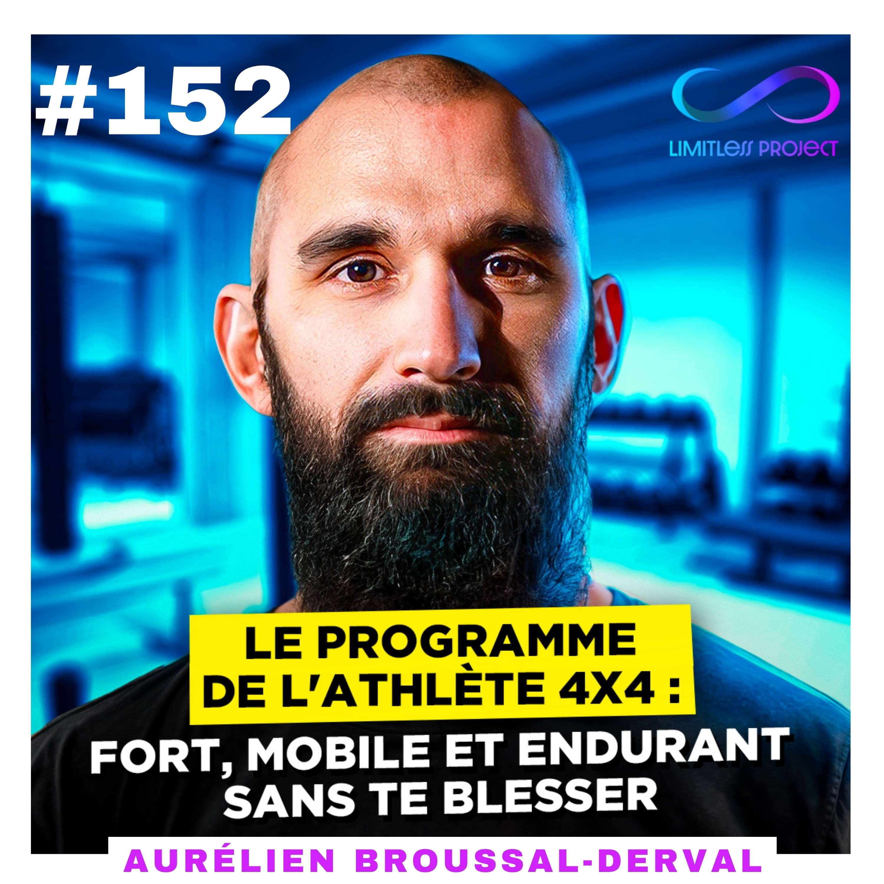 Le Programme de l'Athlète 4x4 : Fort, Mobile et Endurant sans te blesser – Aurélien Broussal-Derval - Limitless Project cover