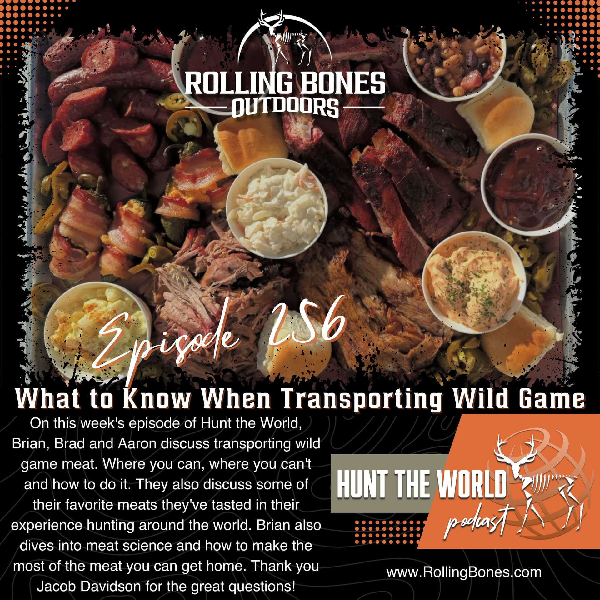 HTW-EP 256 What to Know When Transporting Wild Game - Hunt the World cover