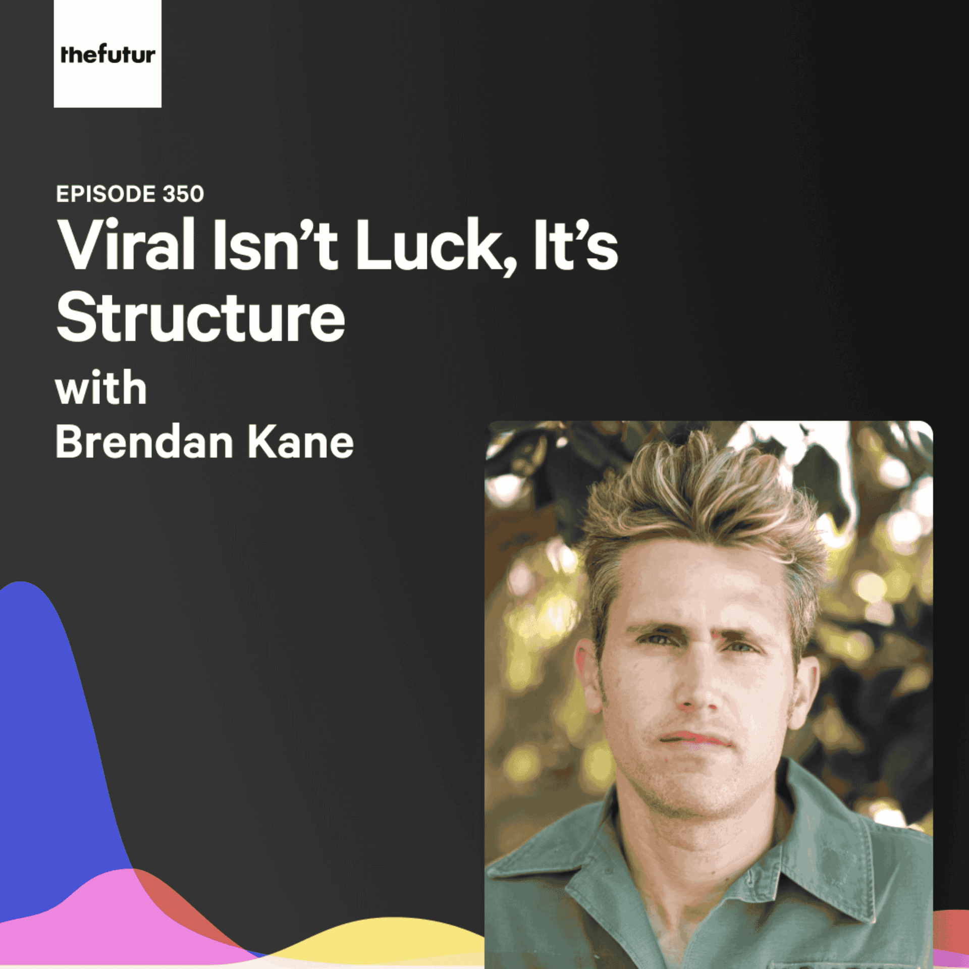 Viral Isn’t Luck, It’s Structure - With Brendan Kane (Part 1) | Episode 350 — The Futur with Chris Do cover