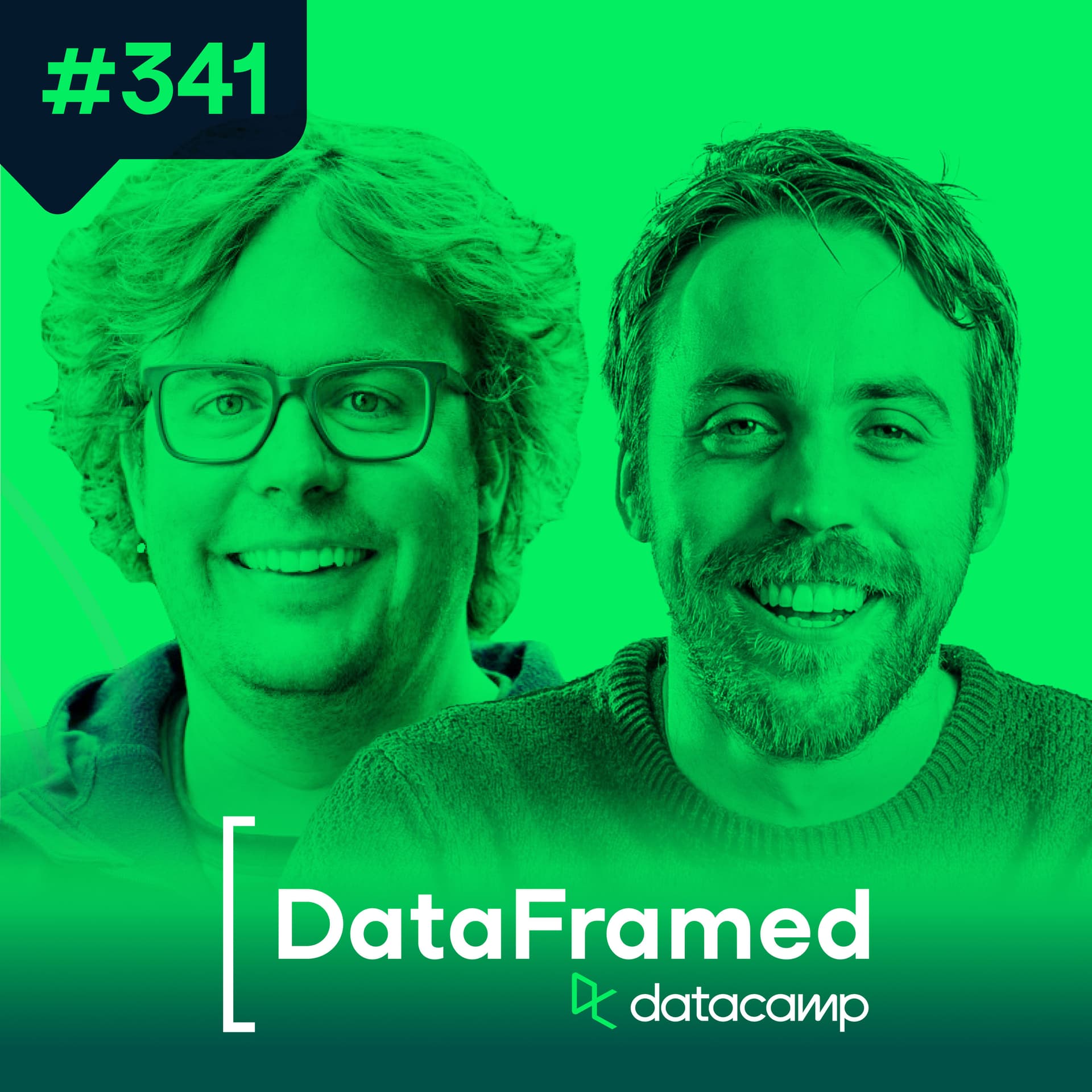#341 Our Data Trends & Predictions of 2026 with DataCamp's CEO & COO, Jonathan Cornelissen & Martijn Theuwissen - DataFramed cover