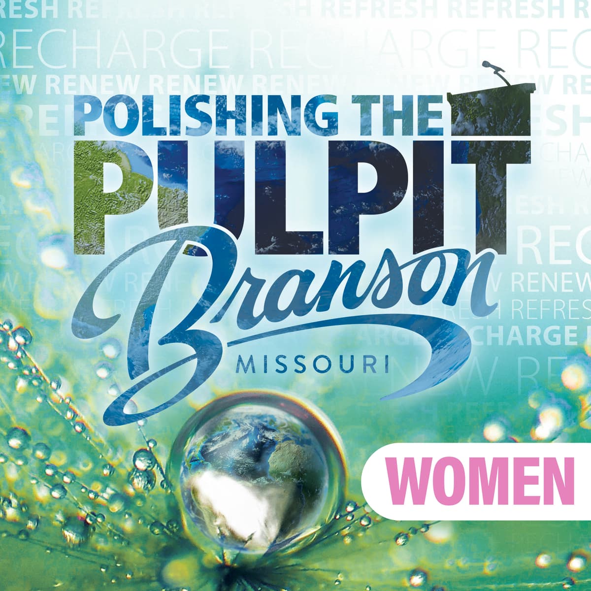 Denise Martin - Finding Peace in a Chaotic World - Polishing the Pulpit 2025 Branson Women cover
