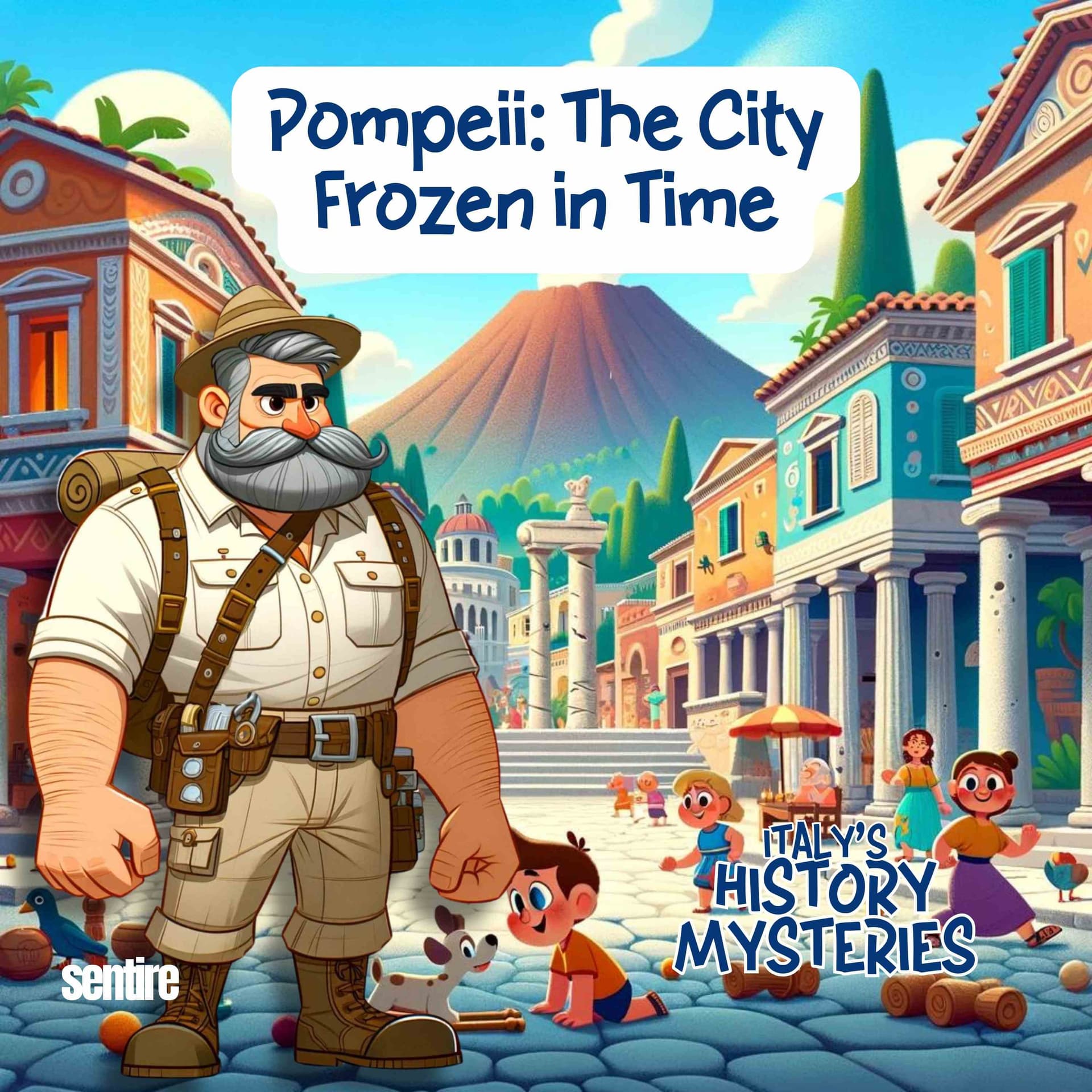 Pompeii: The City Frozen in Time - Italy's History Mysteries cover
