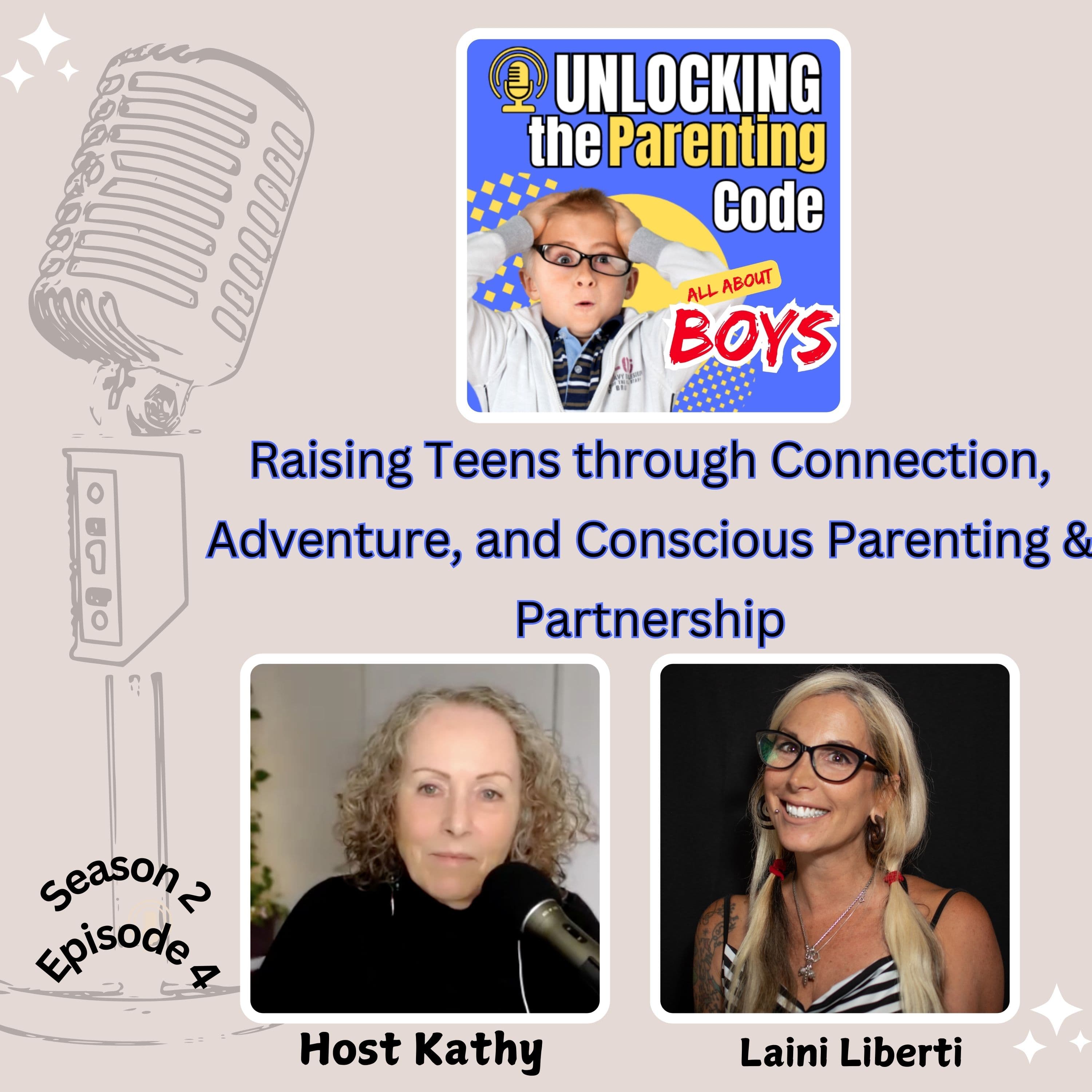 Raising Teens through Connection, Adventure, and Conscious Parenting & Partnership - Unlocking the Parenting Code: All About Boys cover