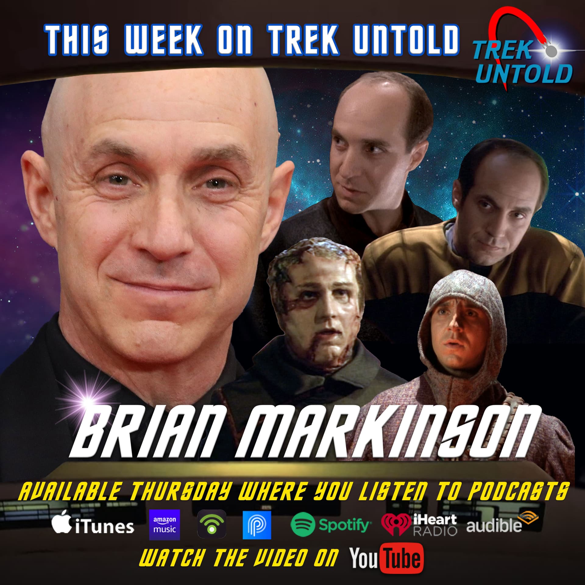 Brian Markinson Embraces The Strange — Trek Untold: The Star Trek Podcast That Goes Beyond The Stars! cover
