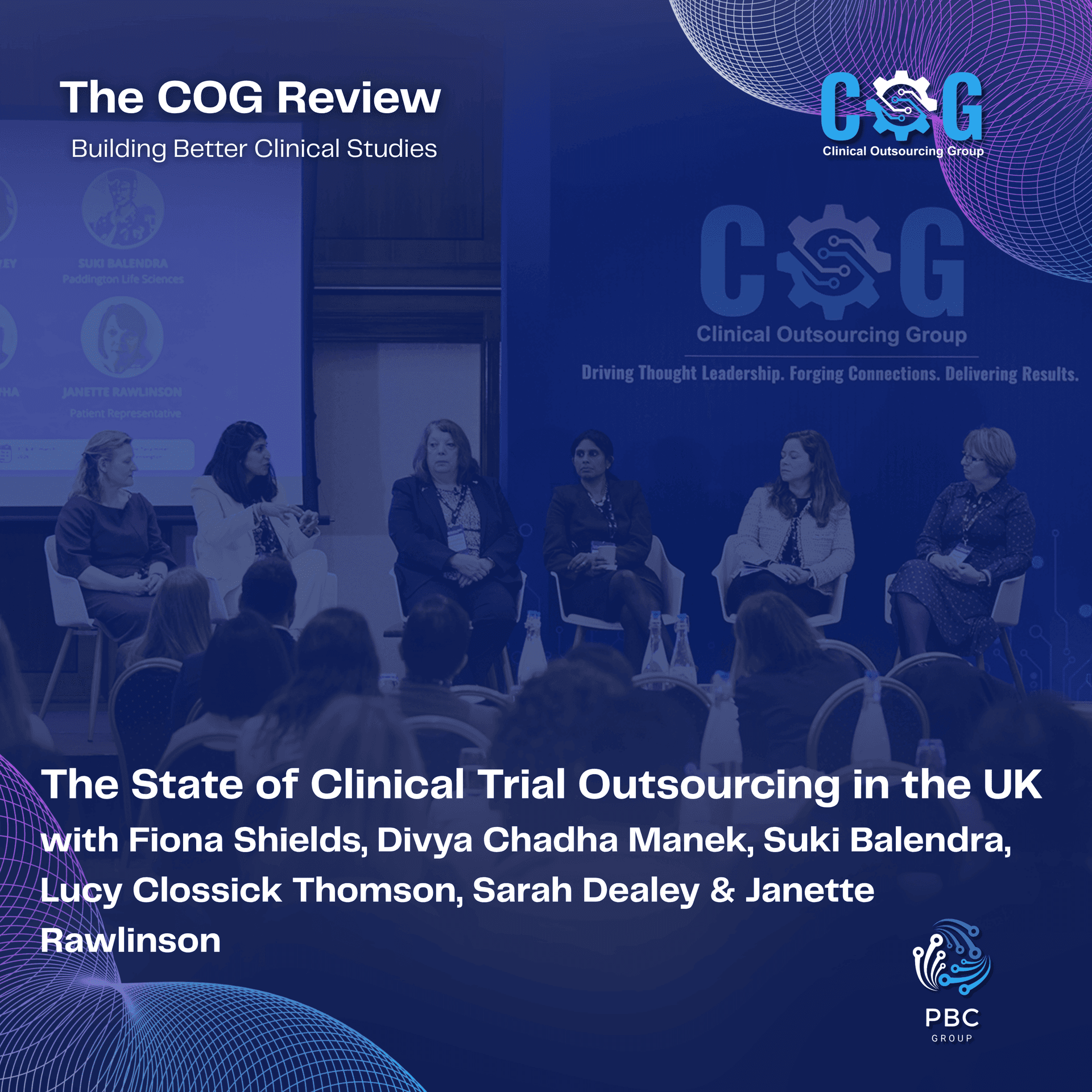 The State of Clinical Trial Outsourcing in the UK: Optimizing Site Selection, Resources, and Performance — The COG Review: Building Better Clinical Studies cover