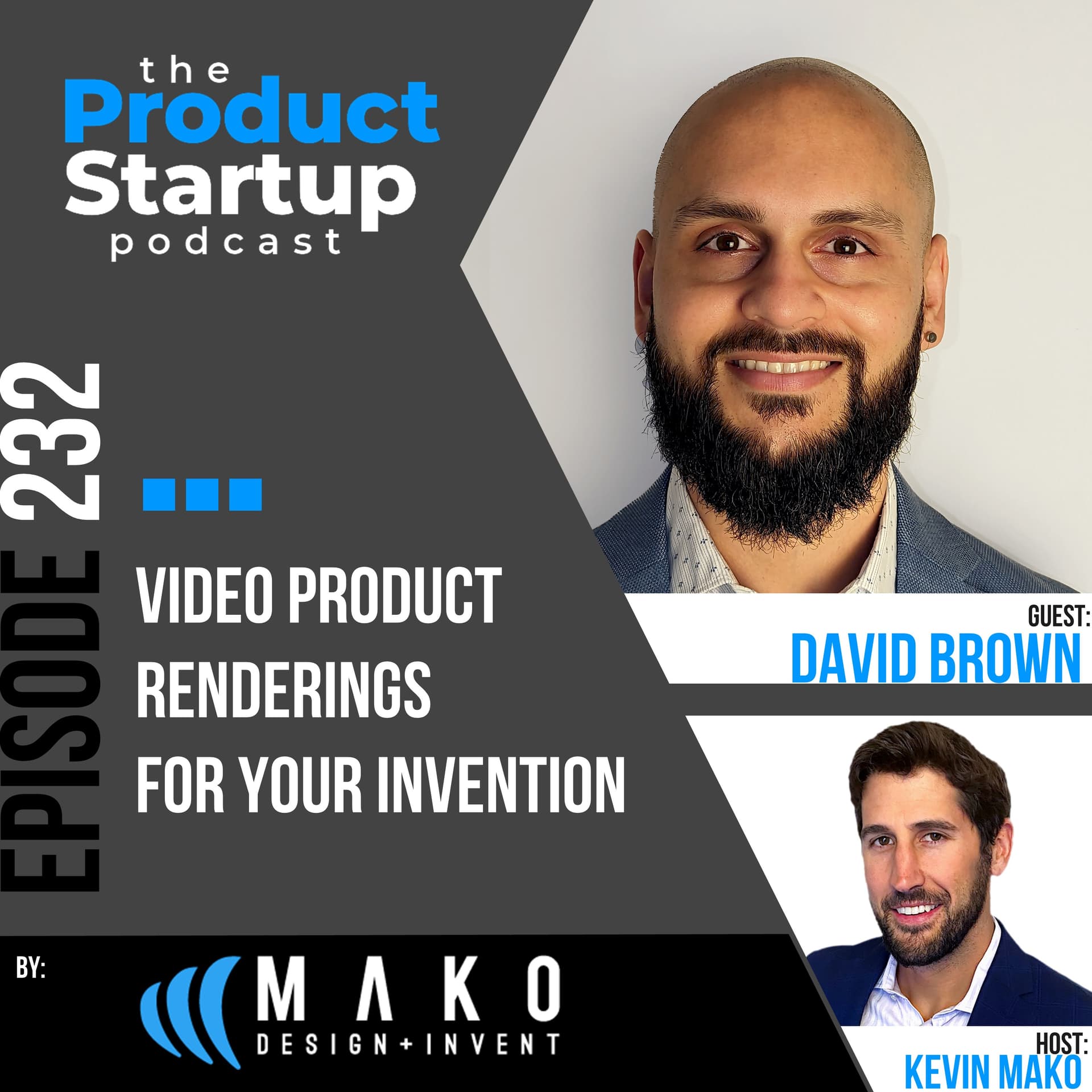 232: Video Product Renderings for Your Invention — Product Startup cover