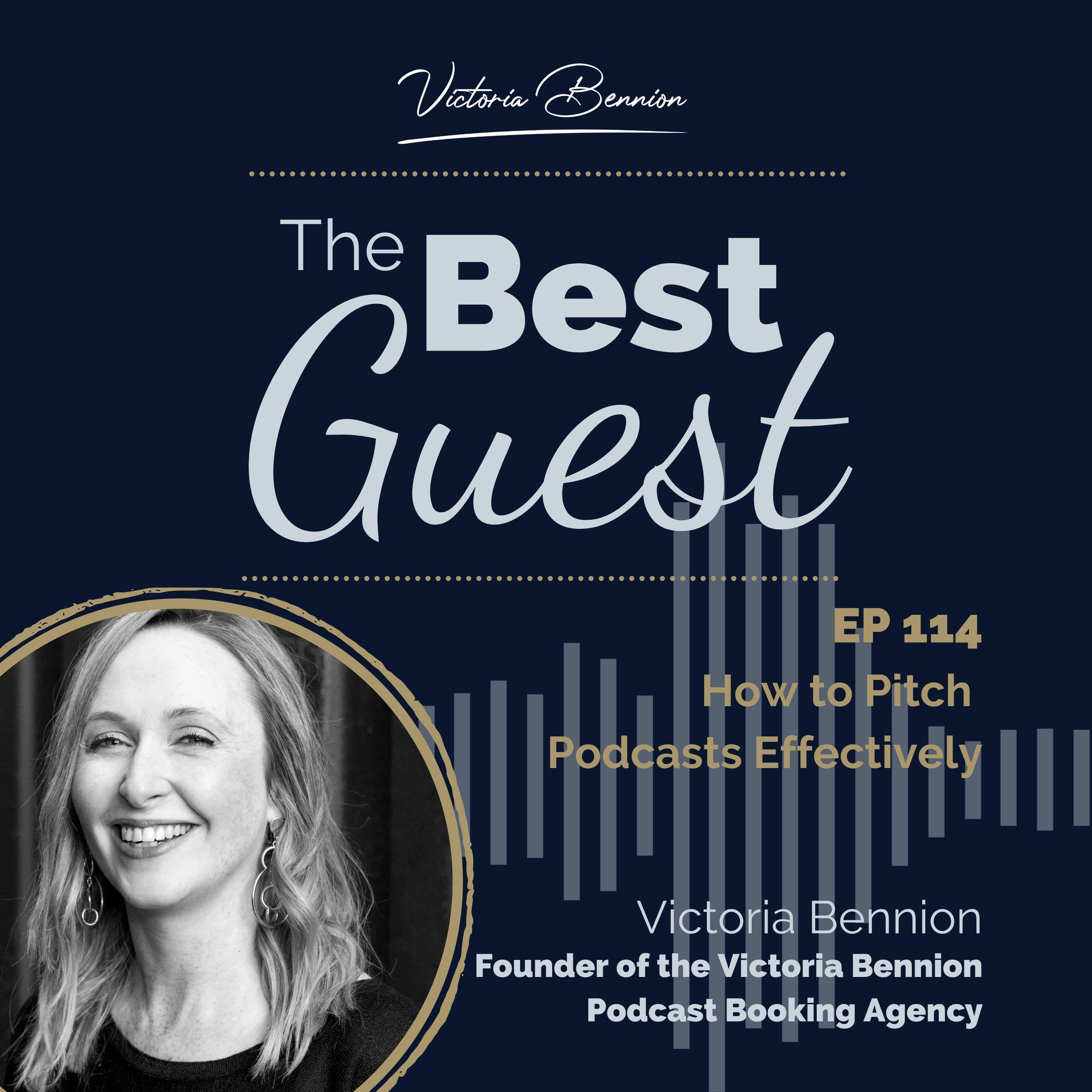 How to Pitch Podcasts Effectively - The Best Guest cover