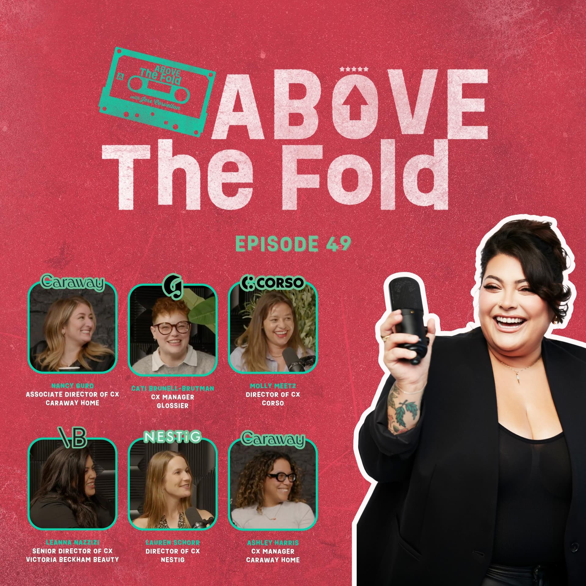 Episode 49 | Living, Leading, and Learning CX - Above The Fold cover