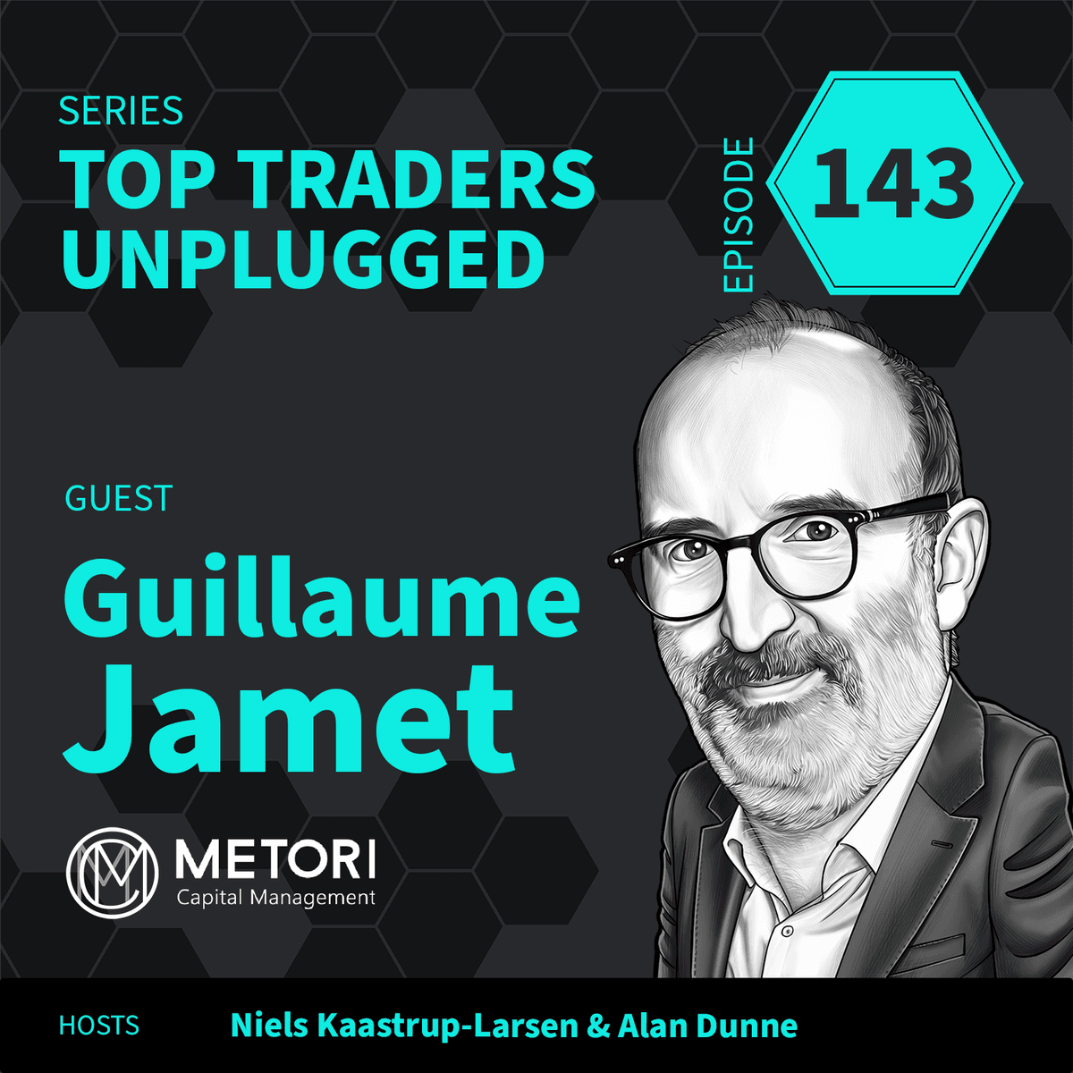 TTU143: How to stay Sharpe ft. Guillaume Jamet, Co-CIO at Metori Capital Management - Top Traders Unplugged cover
