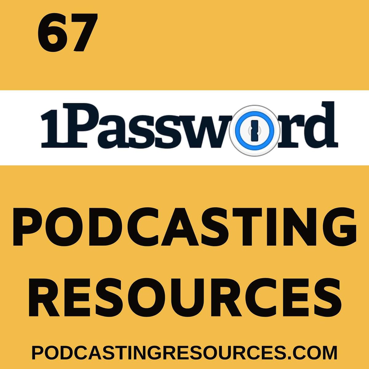 Sleep Soundly Knowing Your Passwords Are Safe: Embrace the Power of 1Password - Podcasting Resources cover
