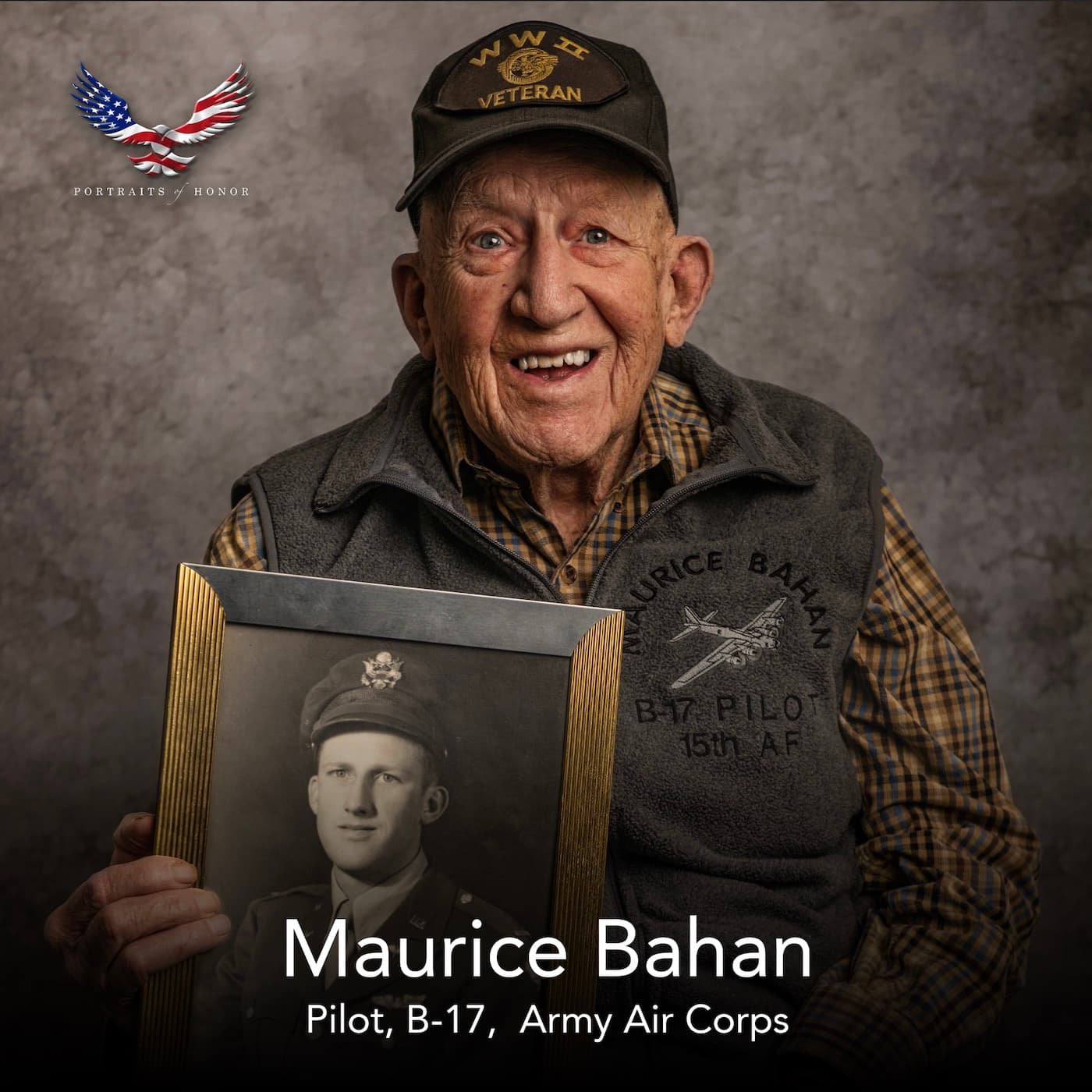 Maurice Bahan (Pilot, B-17, Army Air Corps) | S1E13 - Portraits of Honor cover