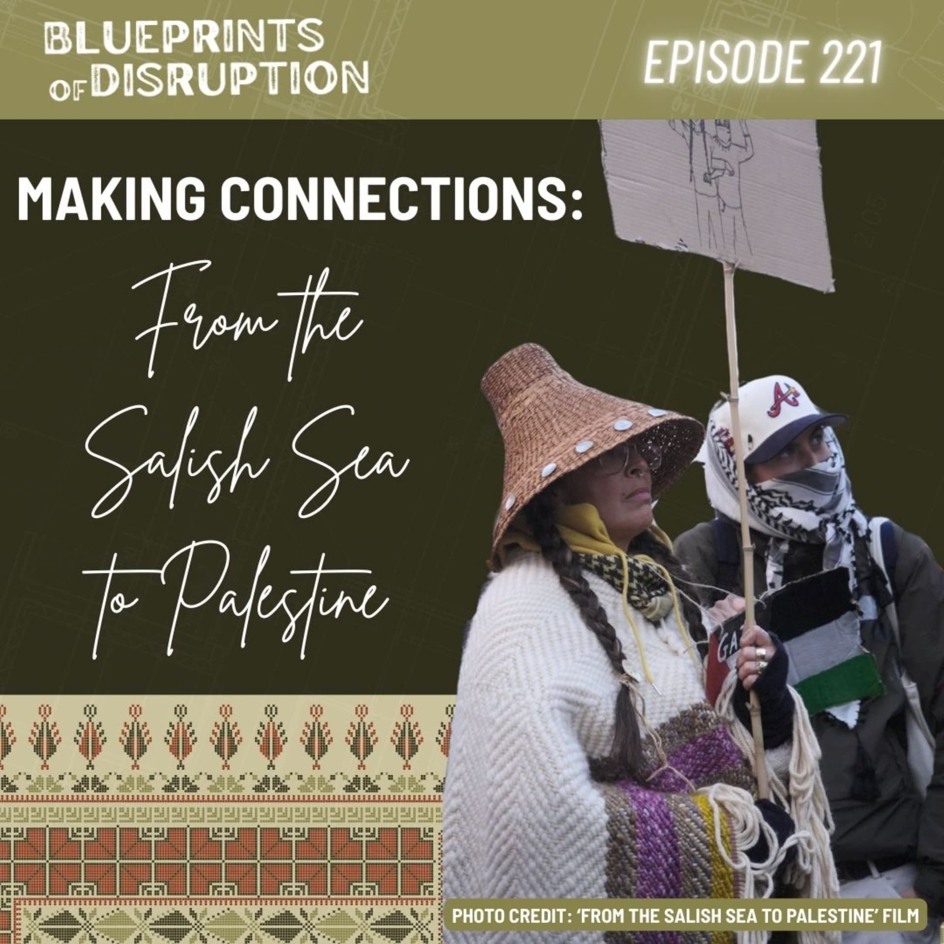 Making Connections From Salish Sea to Palestine - Blueprints of Disruption cover
