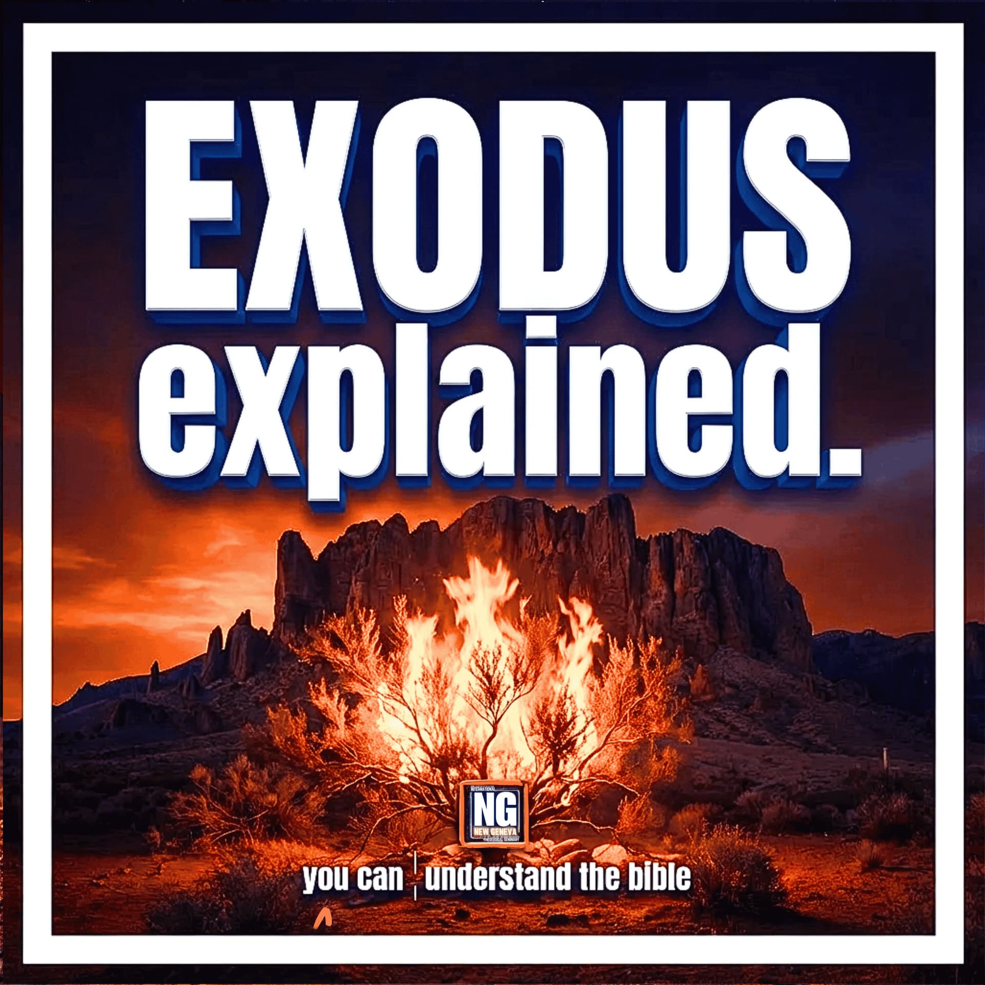 Exodus Explained: A Bible Study cover