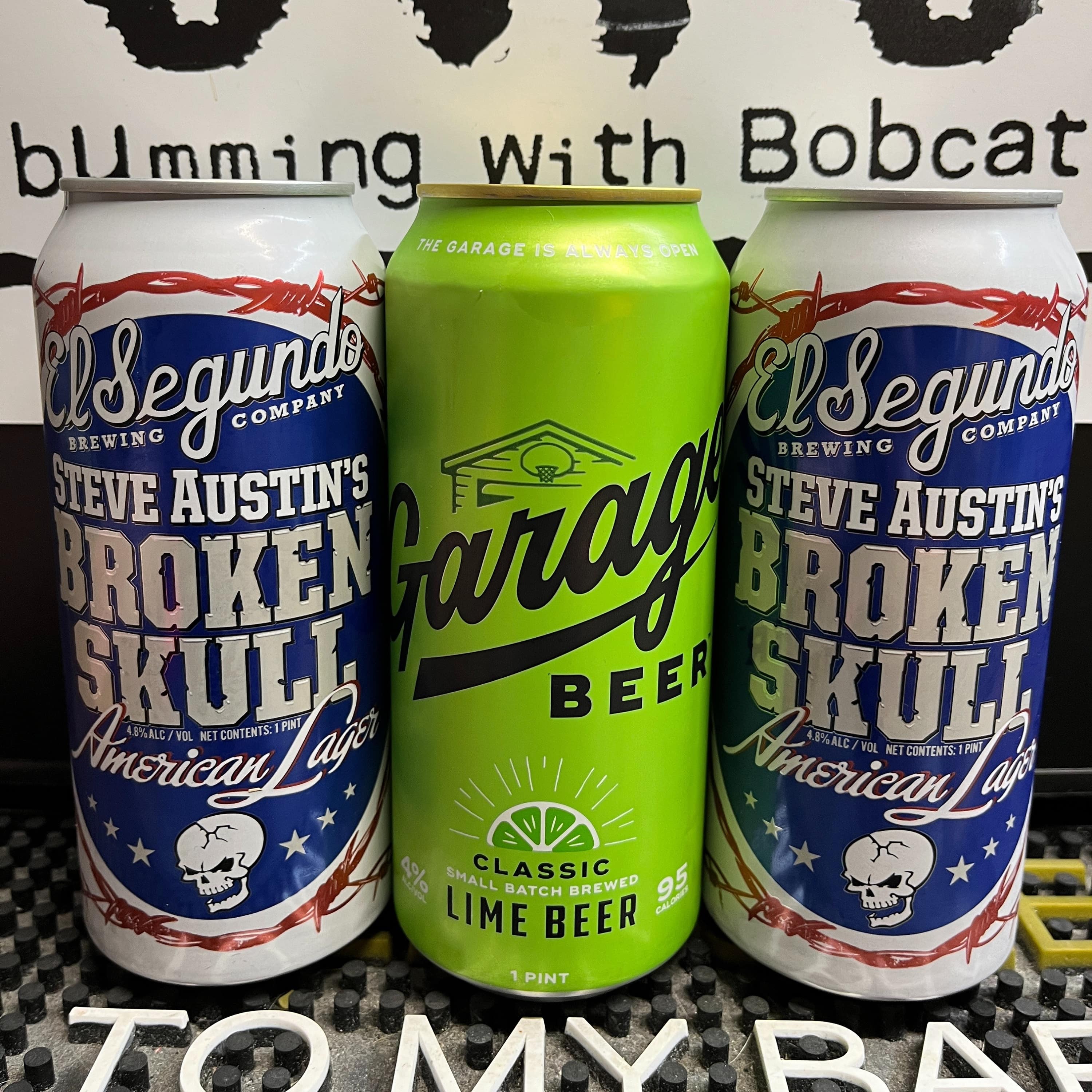 A Stone Cold Christmas and Garage Beer New Year - Bumming with Bobcat cover