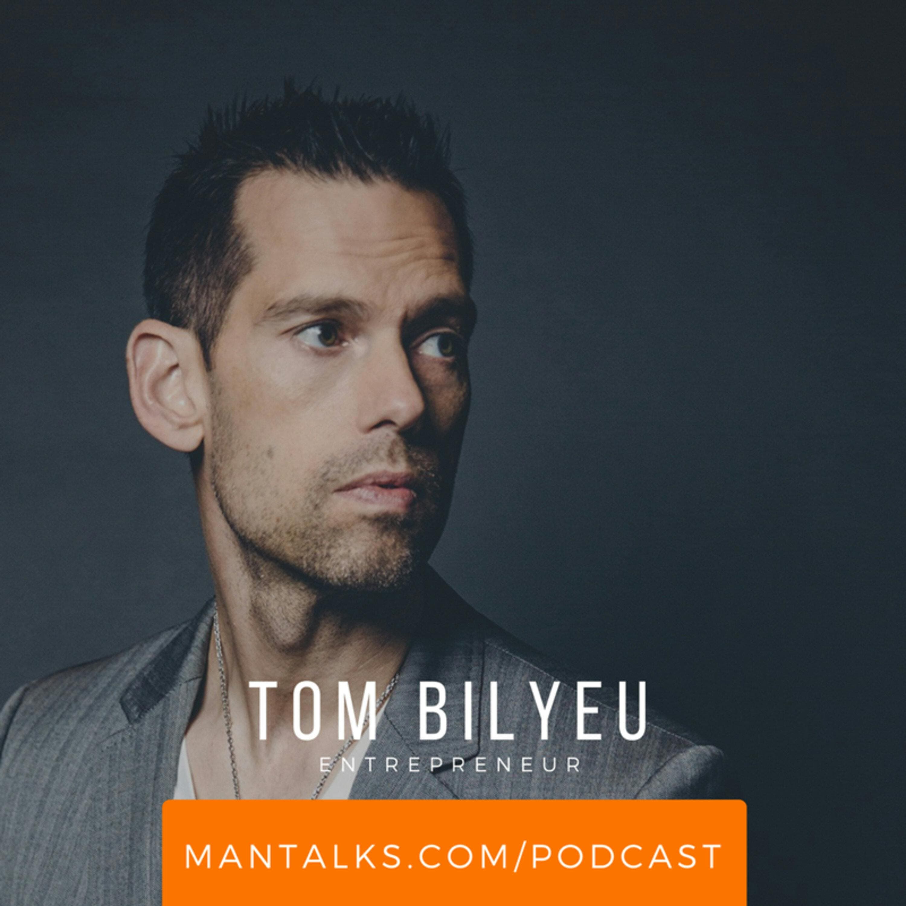 Tom Bilyeu - Impact Theory - ManTalks Podcast cover