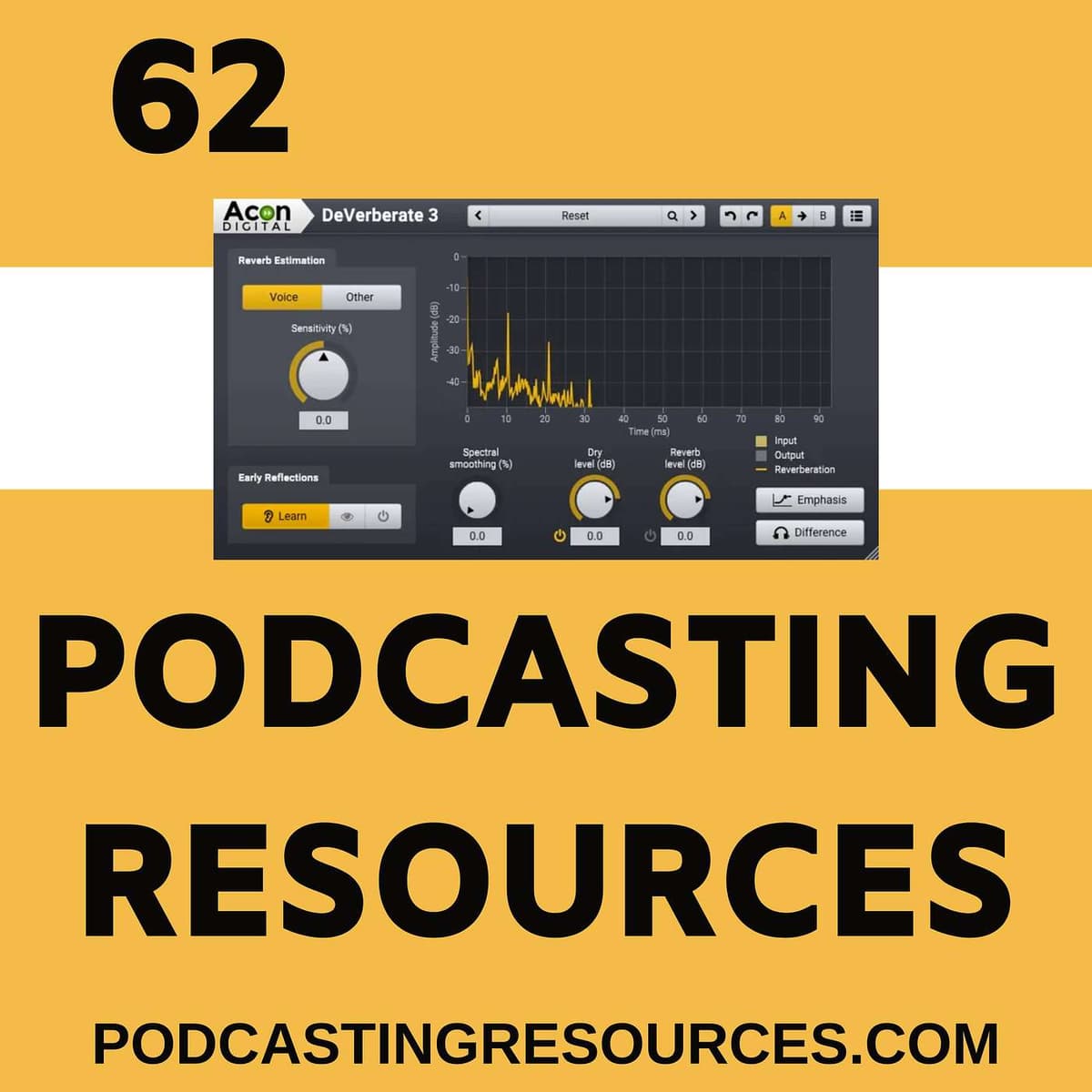 Get Ride of That Annoying Room Reverb with De Verberate 2 - Podcasting Resources cover