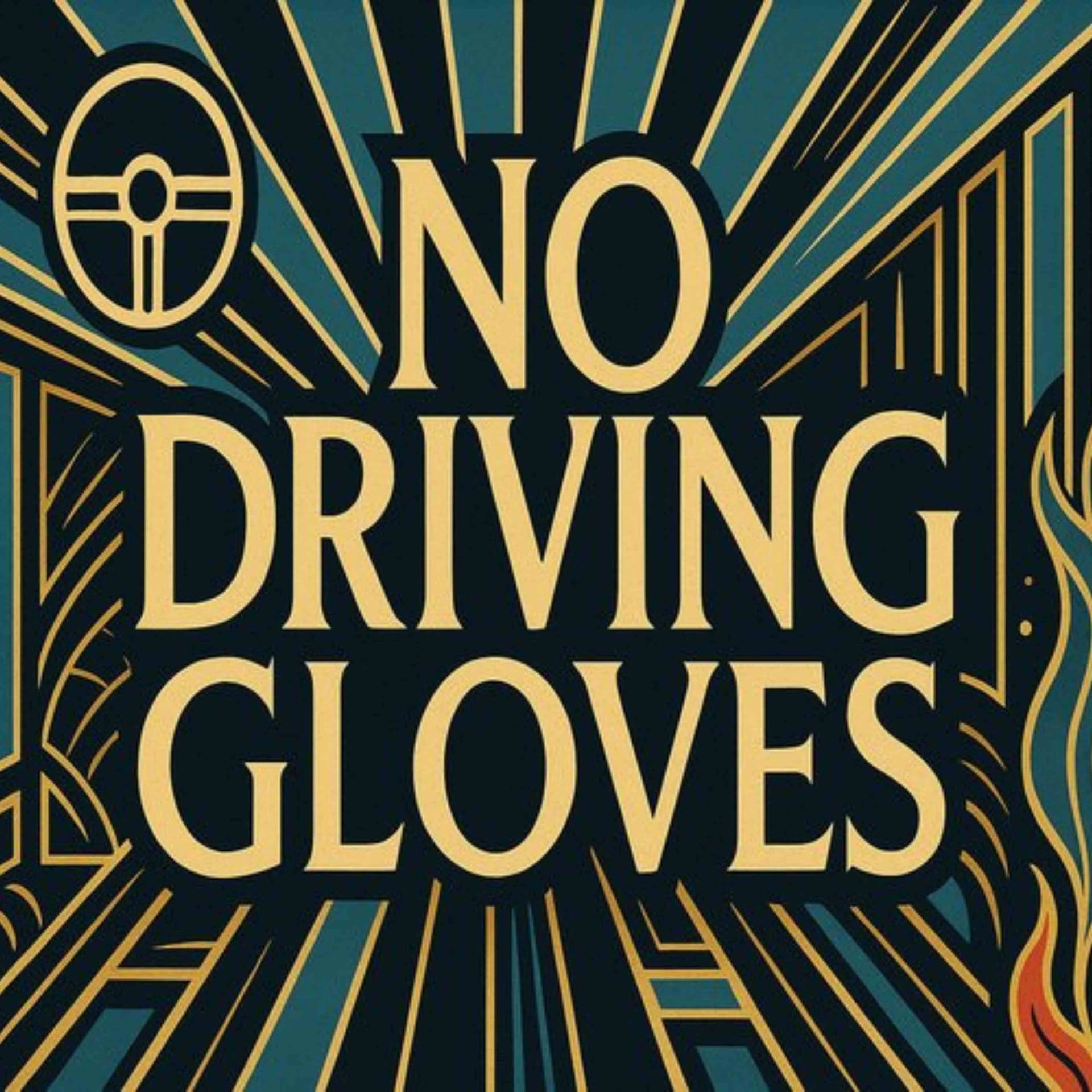Taking a Side Road 411 - No Driving Gloves cover
