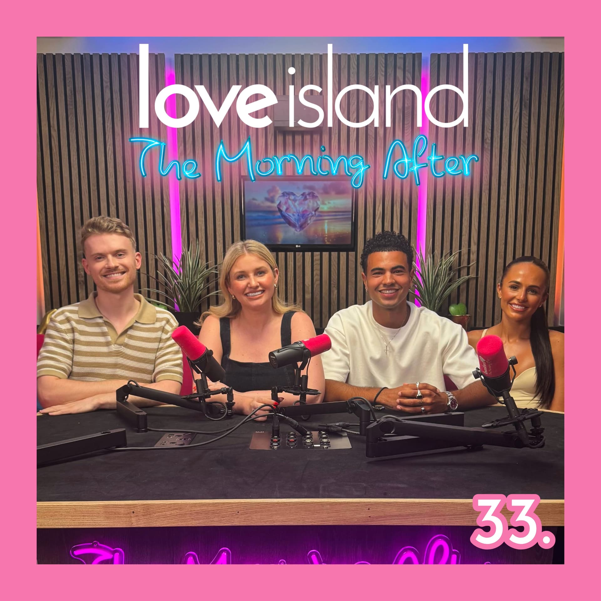 They're here! Harrison and Lauren tell ALL — Love Island: The Morning After cover