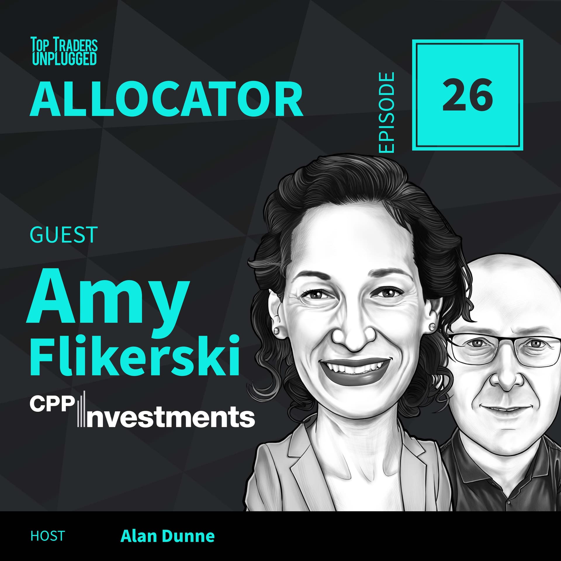 ALO26: Managing a C$600 Billion State Pension Fund ft. Amy Flikerski — Top Traders Unplugged cover