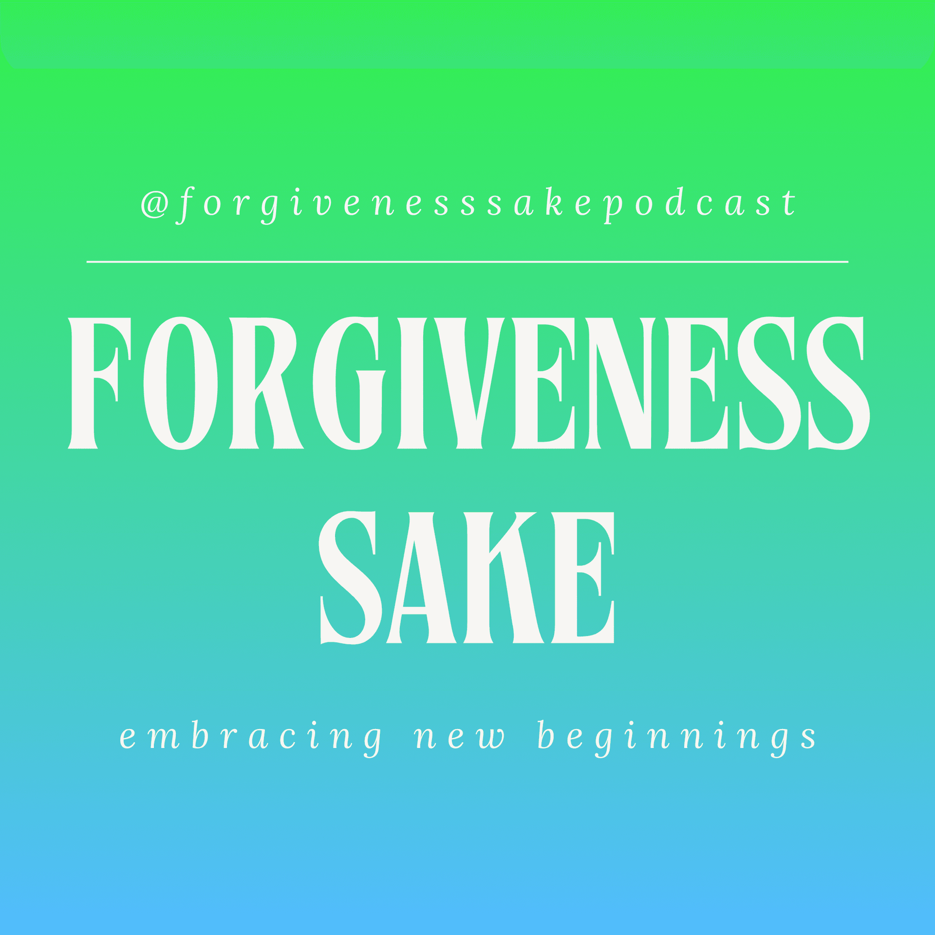 Forgiveness Sake cover