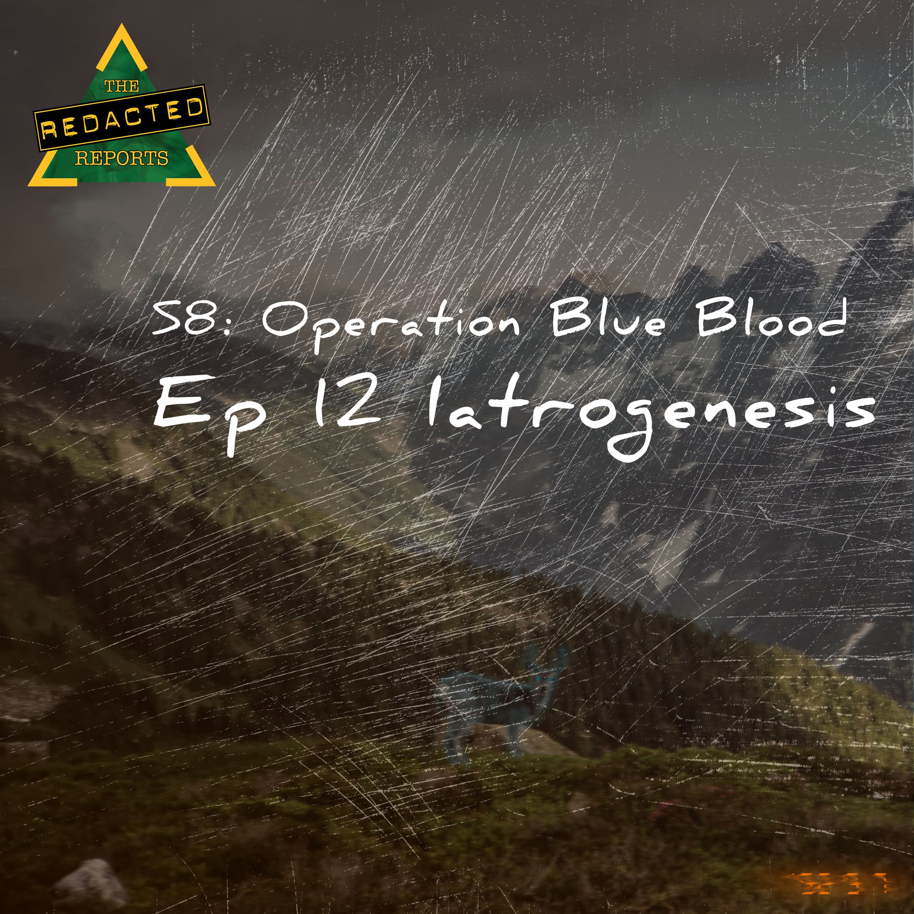 Blue Blood Episode 12 - Iatrogenesis - The REDACTED Reports cover