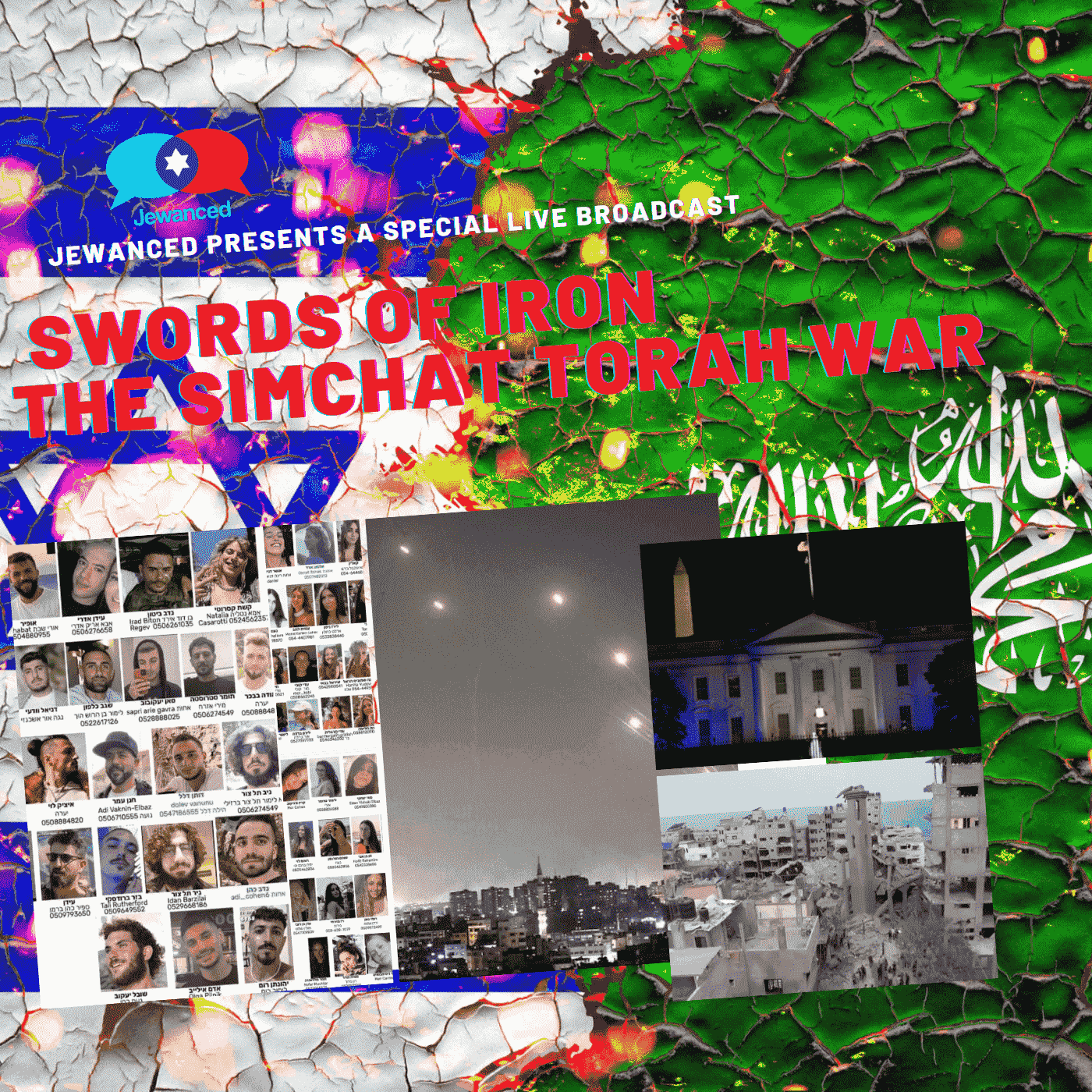#64 - Swords of Iron: The Simchat Torah War - Day 7 - Jewanced cover