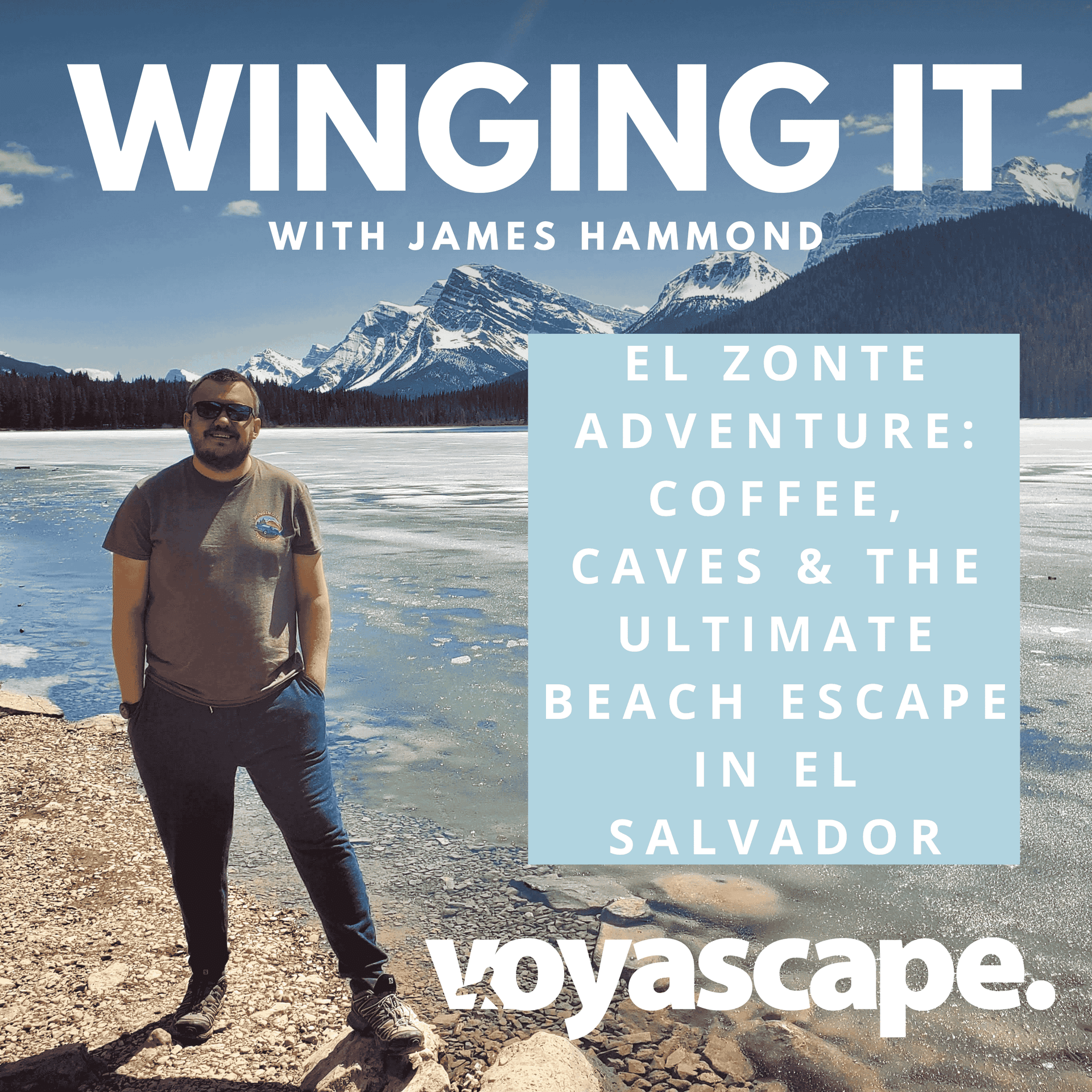 IMMERSIVE Episode - El Zonte Adventure: Coffee, Caves & The Ultimate Beach Escape in El Salvador — Winging It Travel Podcast cover