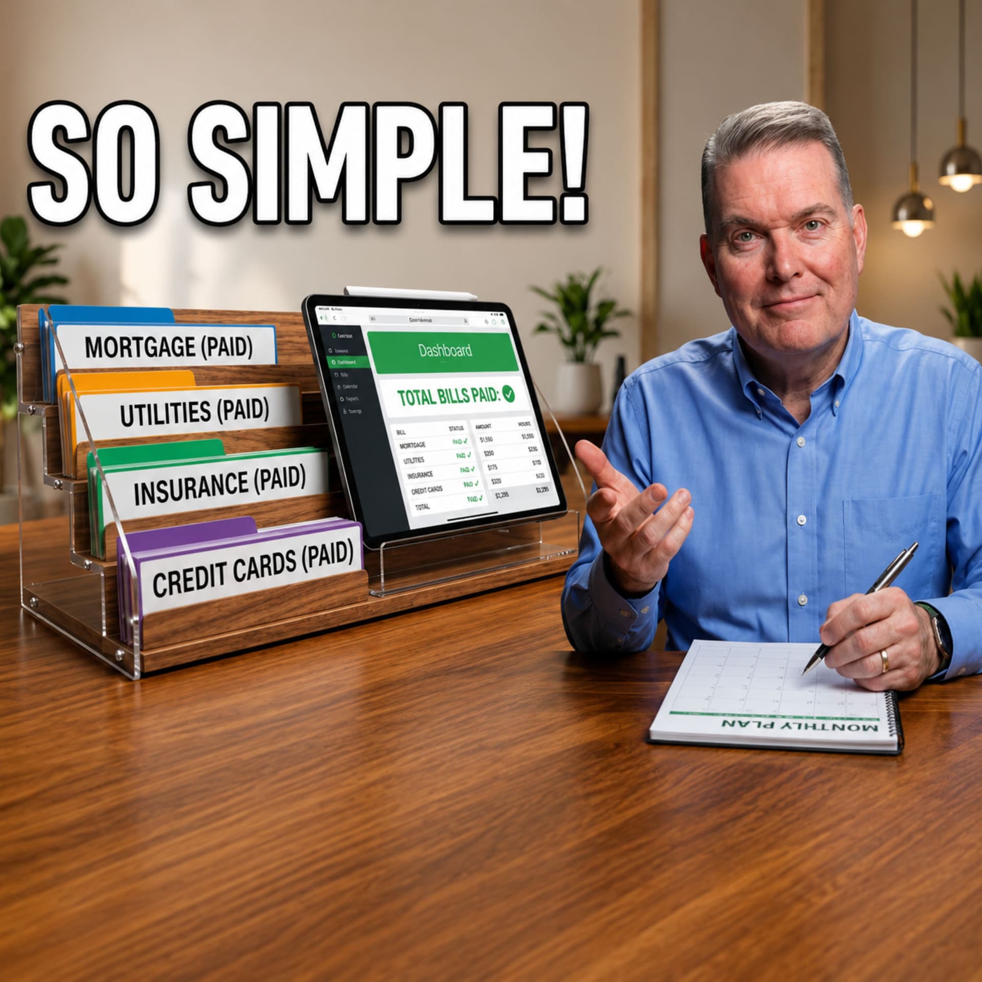 How Do I Organize My Bills Into a Simple, Predictable System? — Financially Confident Christian cover